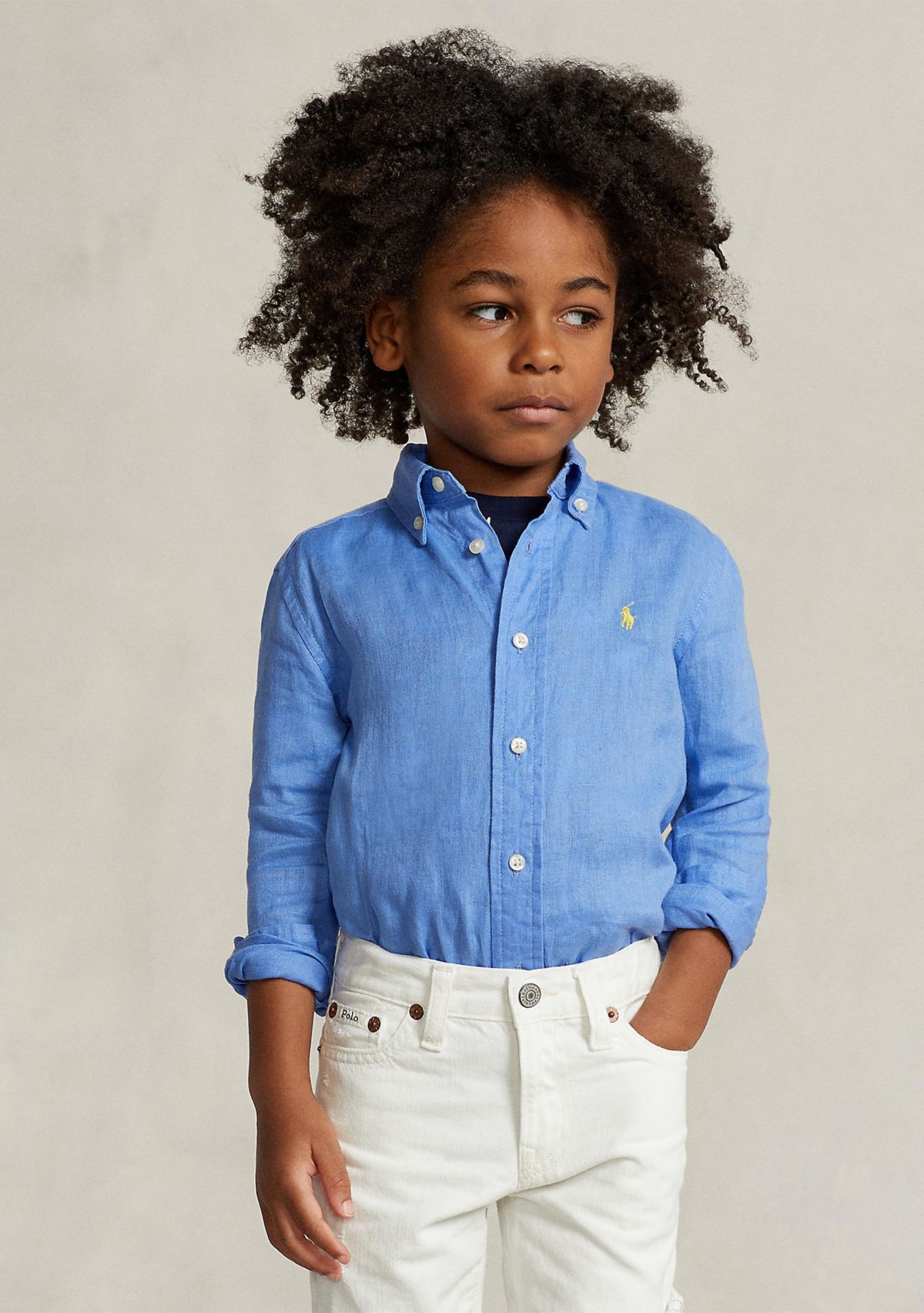 Boys 2-7 Linen Shirt