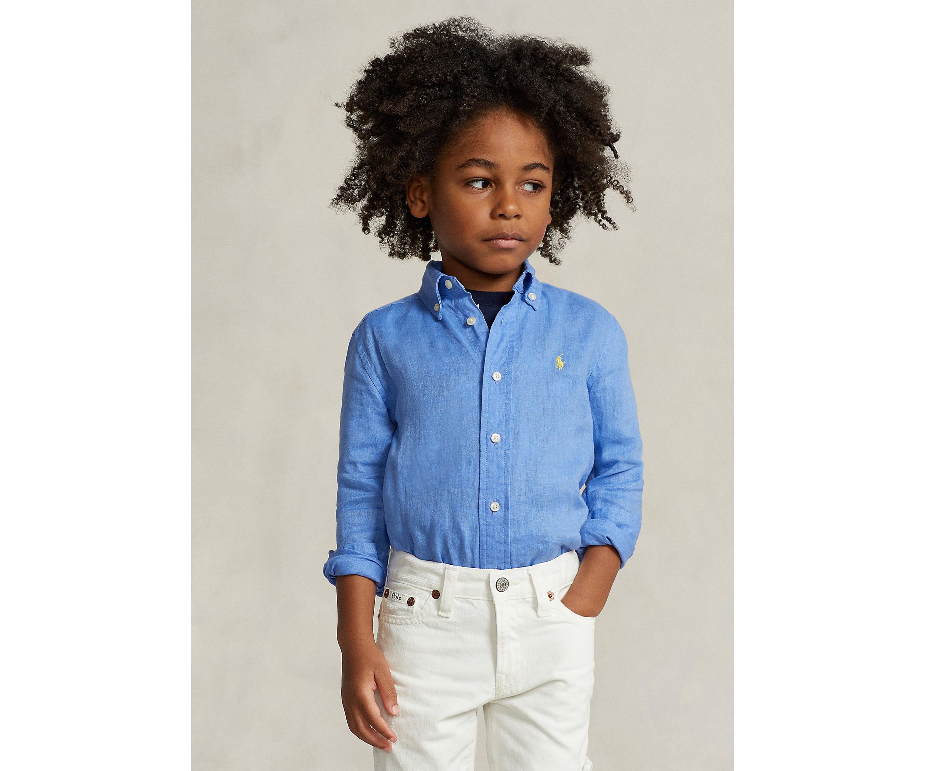 Boys 2-7 Linen Shirt