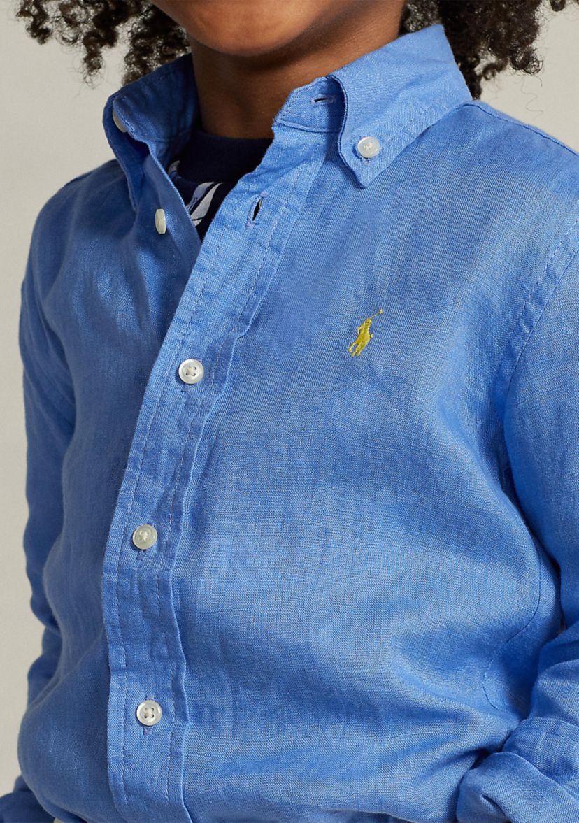 Boys 2-7 Linen Shirt