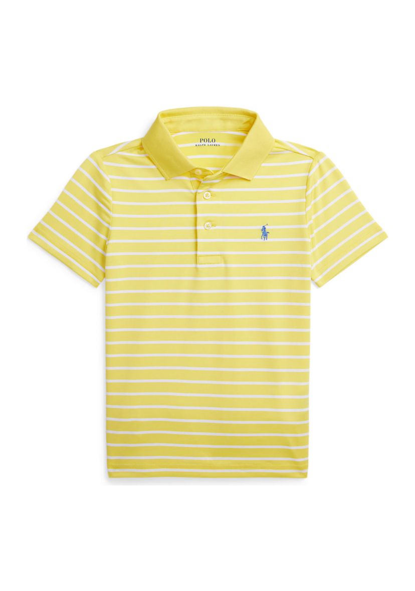 Boys 2-7 Striped Performance Jersey Polo Shirt