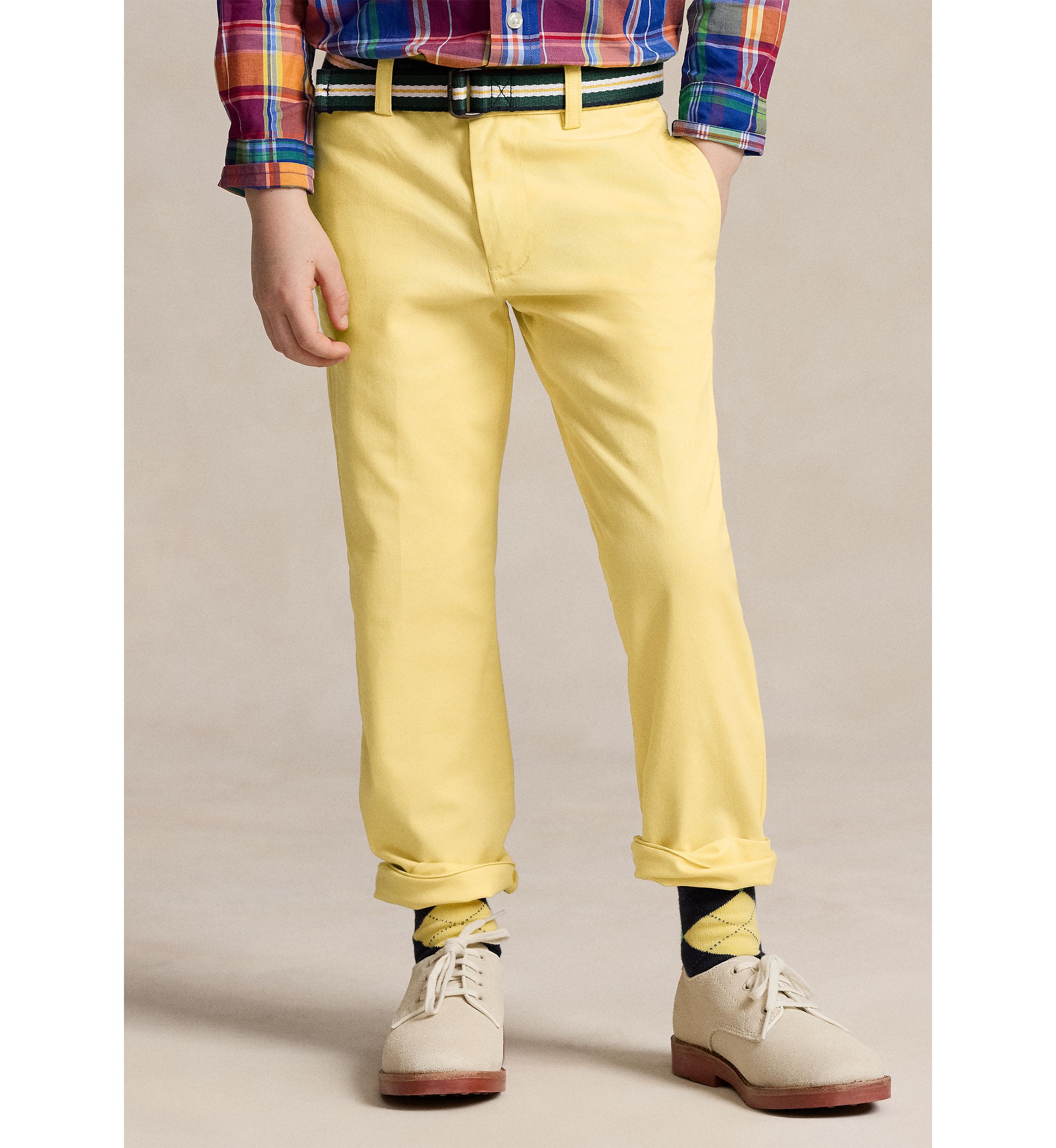 Boys 4-7 Straight Fit Flex Abrasion Twill Pants