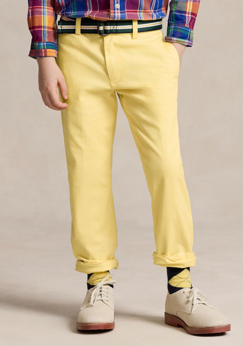 Boys 4-7 Straight Fit Flex Abrasion Twill Pants