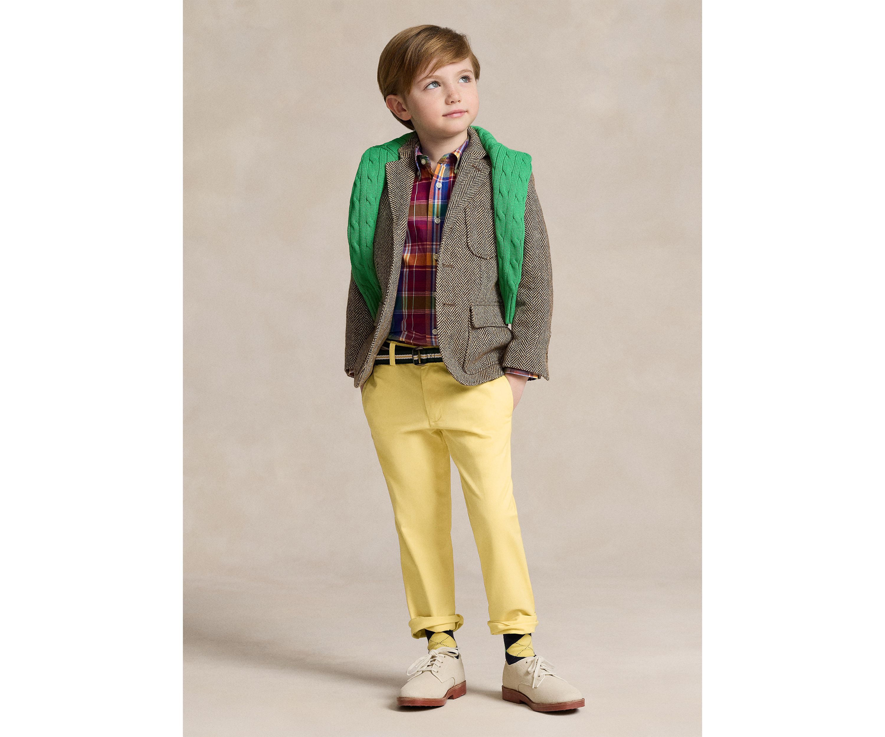 Boys 4-7 Straight Fit Flex Abrasion Twill Pants