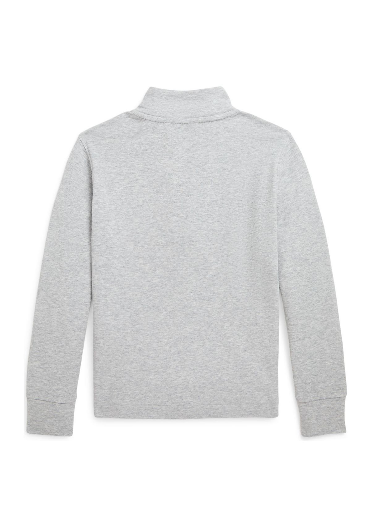 Boys 2-7 Cotton Interlock Quarter-Zip Pullover