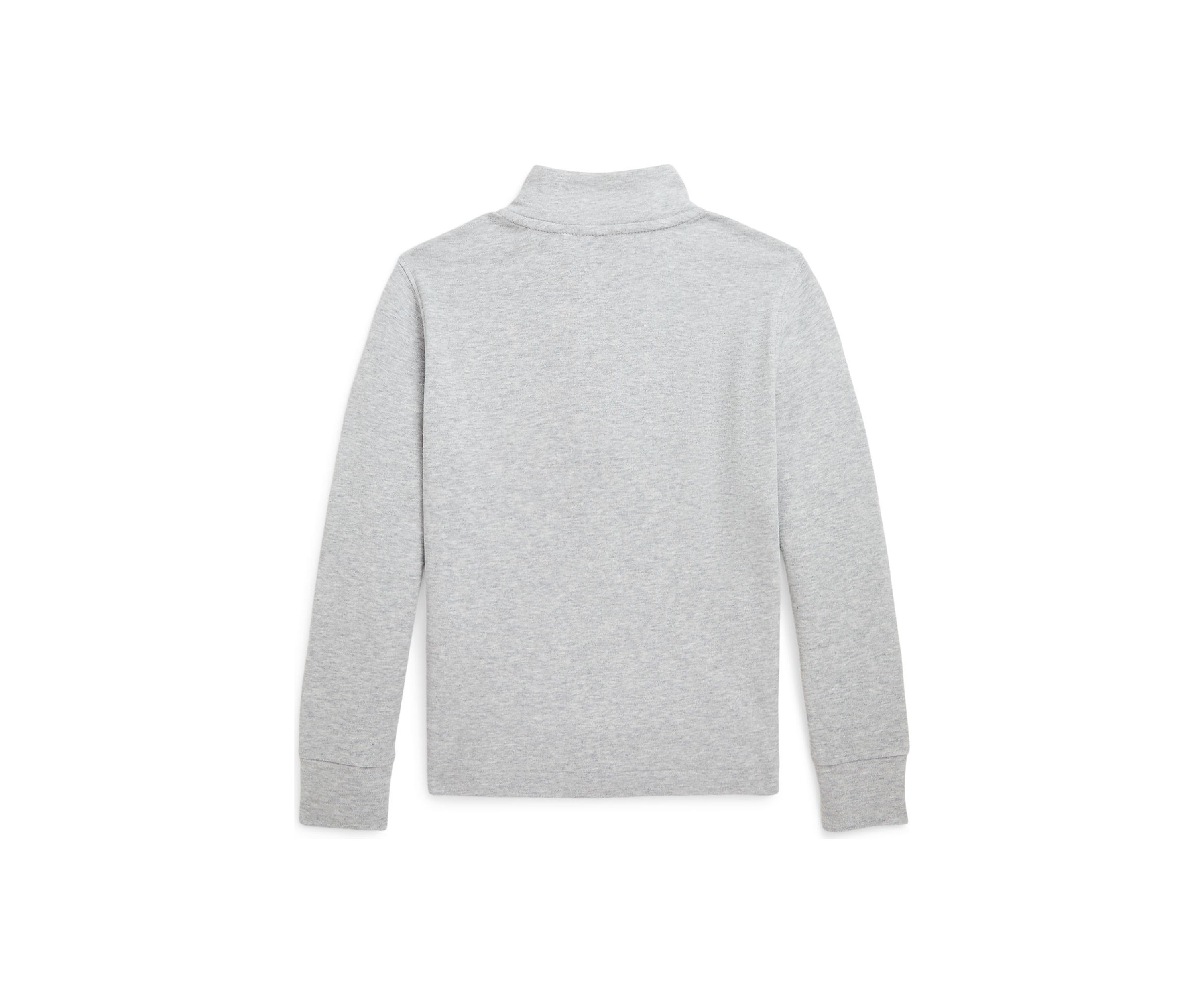 Boys 2-7 Cotton Interlock Quarter-Zip Pullover