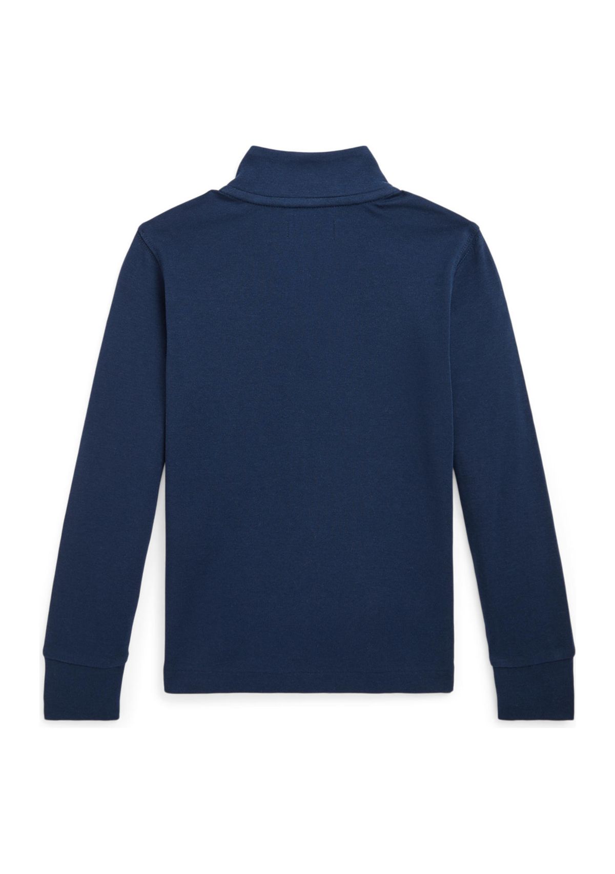 Boys 2-7 Cotton Interlock Quarter-Zip Pullover