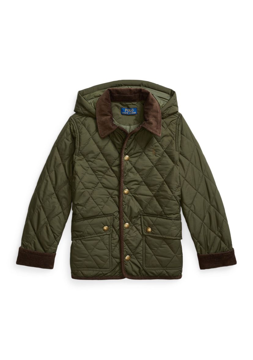 Boys 2-7 Hooded Barn Jacket