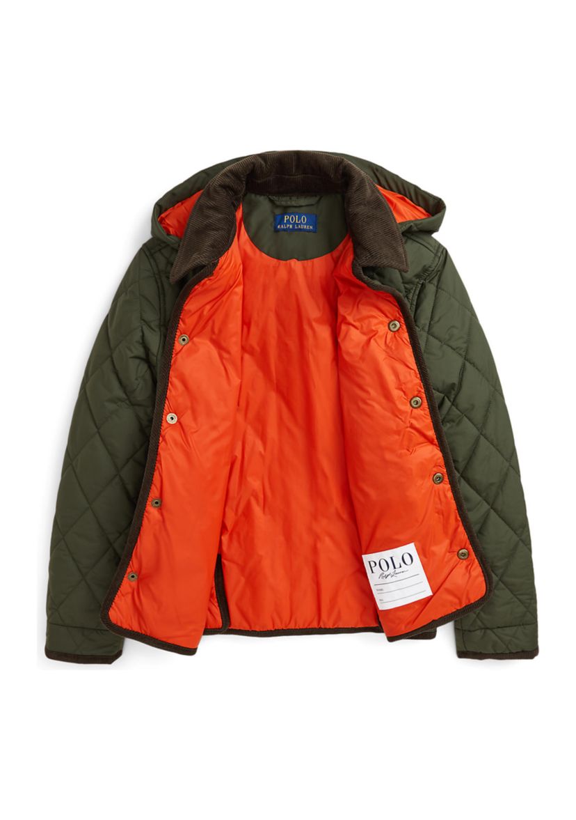 Boys 8-20 Hooded Barn Jacket