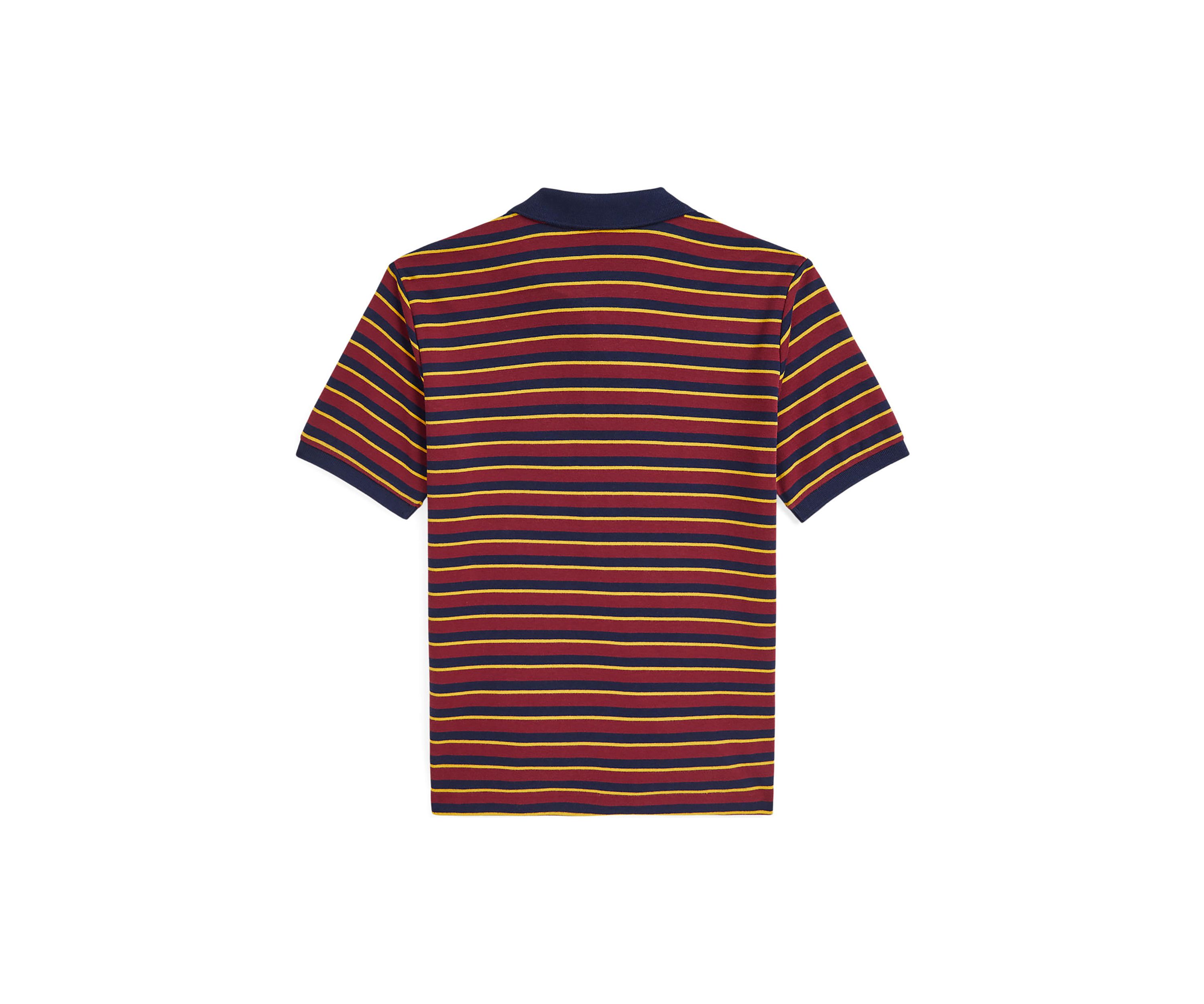Boys 8-20 Striped Soft Cotton Polo Shirt
