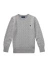 Boys 8-20 Cable Knit Cotton Sweater