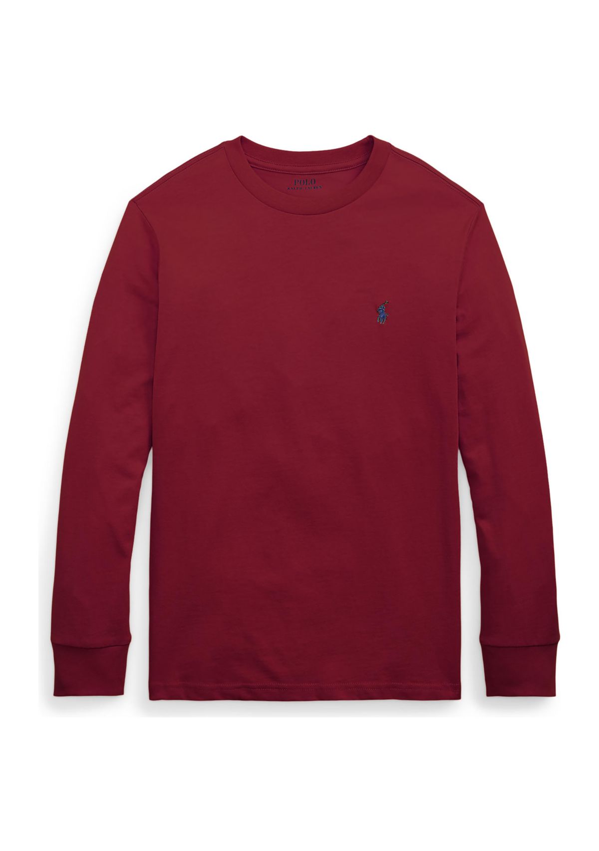 Boys 8-20 Cotton Jersey Long Sleeve T-Shirt