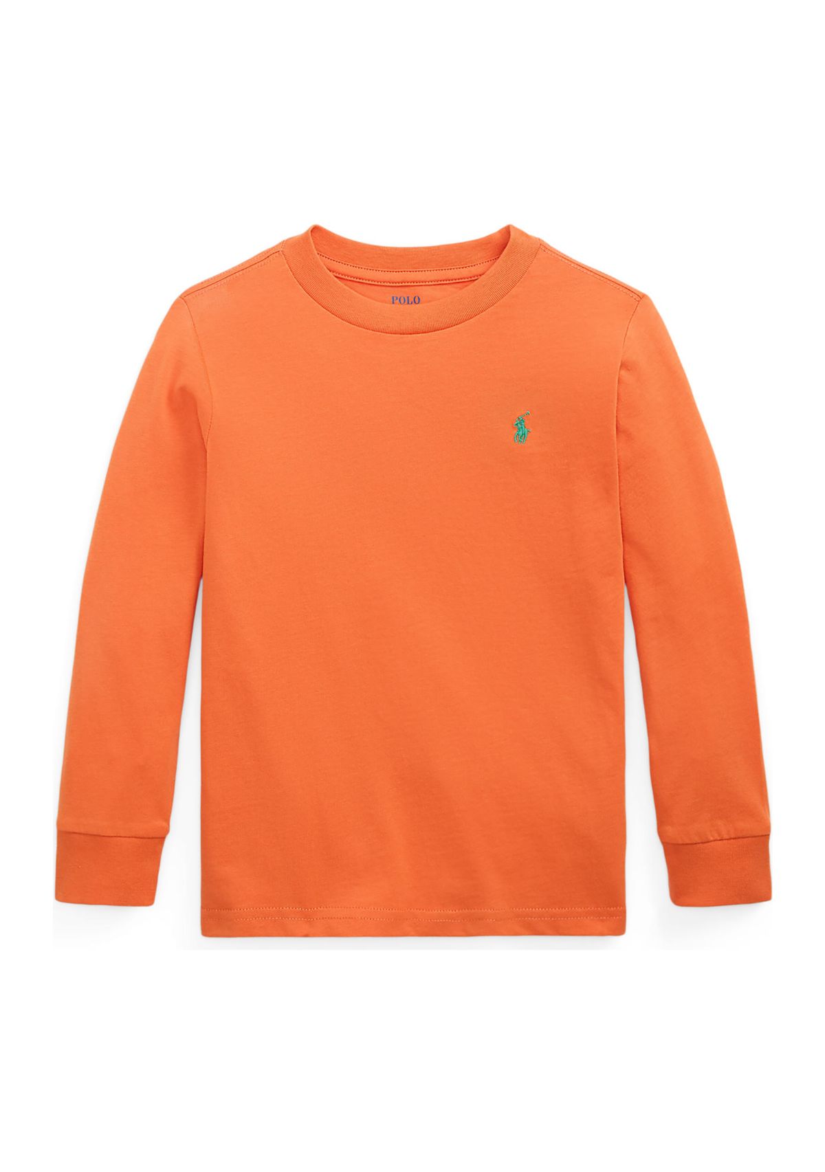 Boys 2-7 Cotton Jersey Long Sleeve T-Shirt