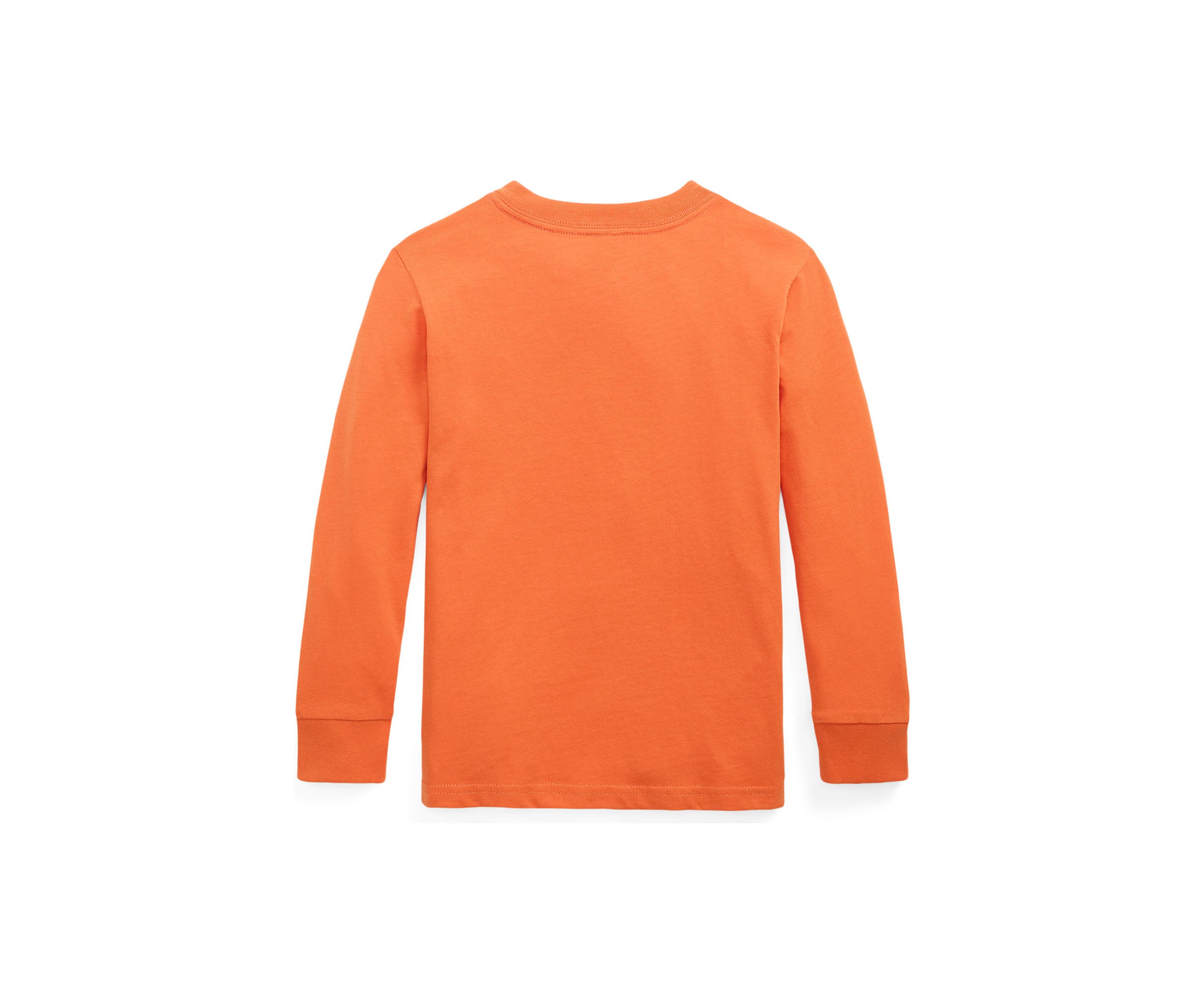 Boys 2-7 Cotton Jersey Long Sleeve T-Shirt