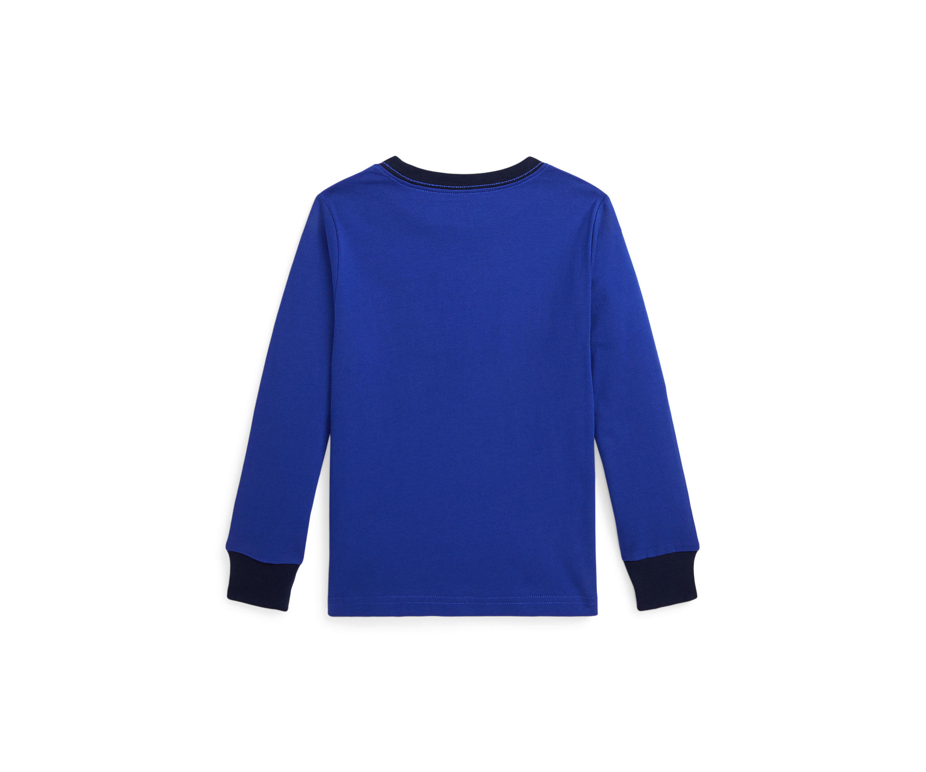 Boys 2-7 Corduroy Logo Cotton Long Sleeve T-Shirt