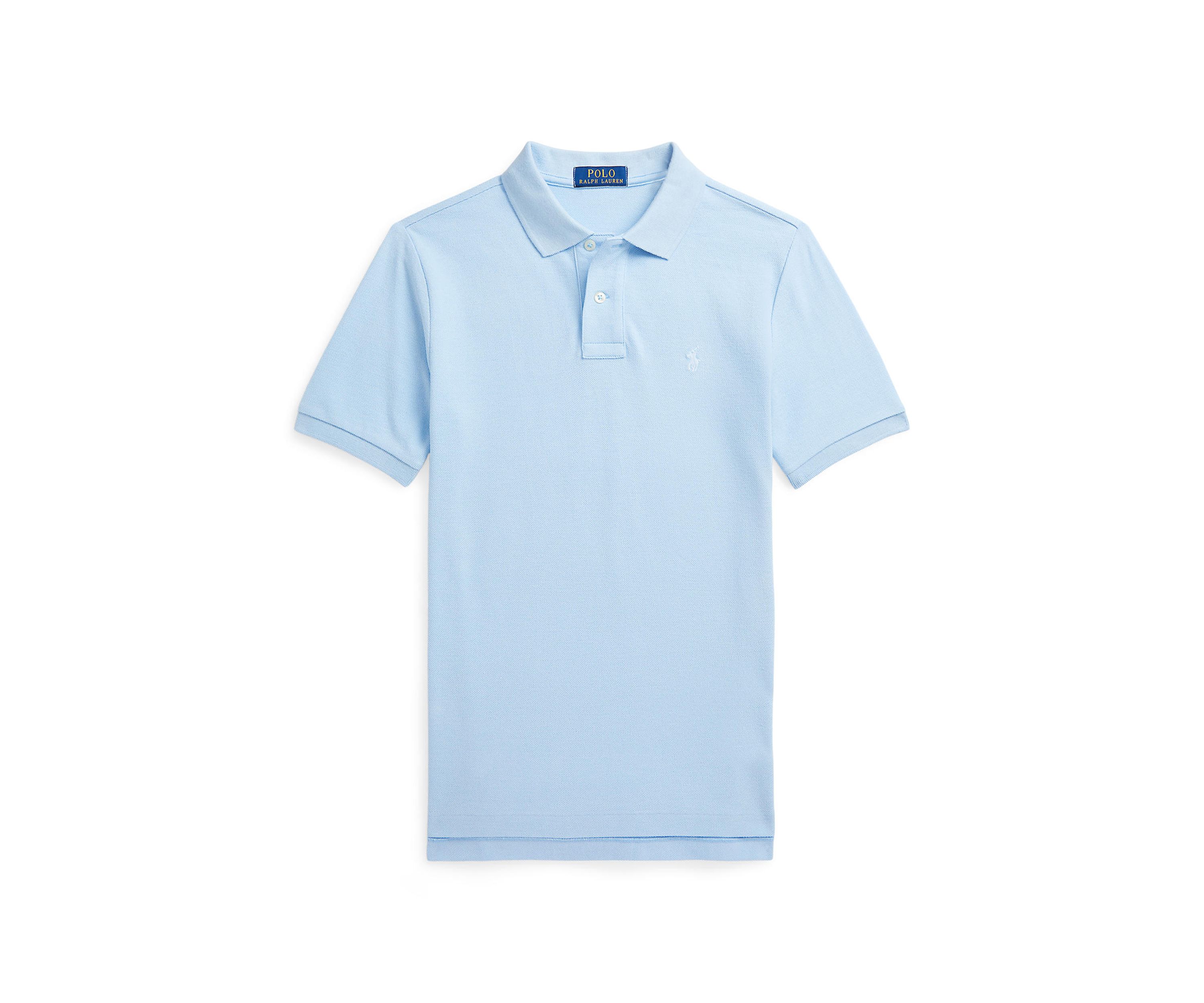 Boys 8-20 Classic Fit Cotton Mesh Polo Shirt