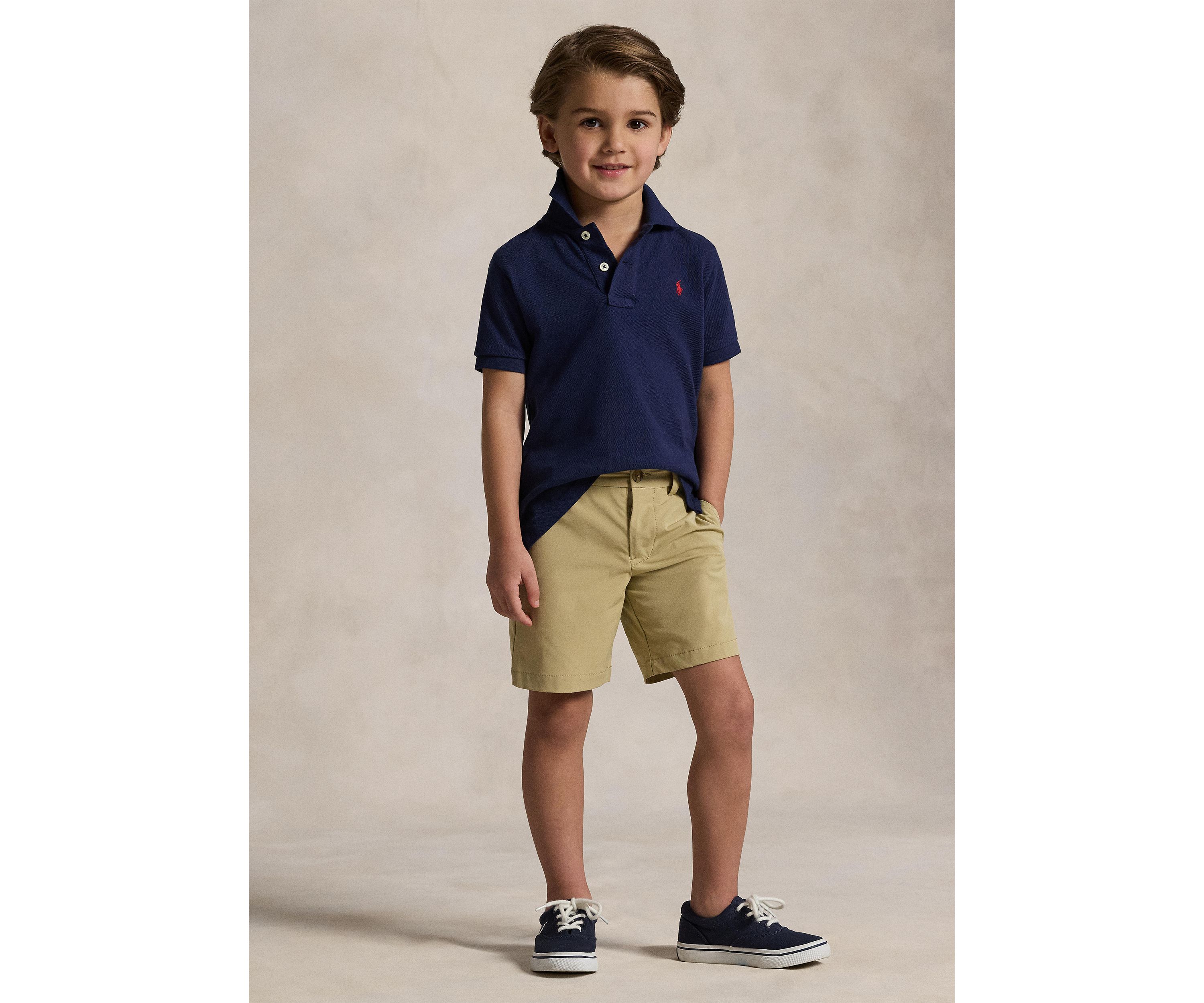 Boys 2-7 Flat Front Stretch Shorts