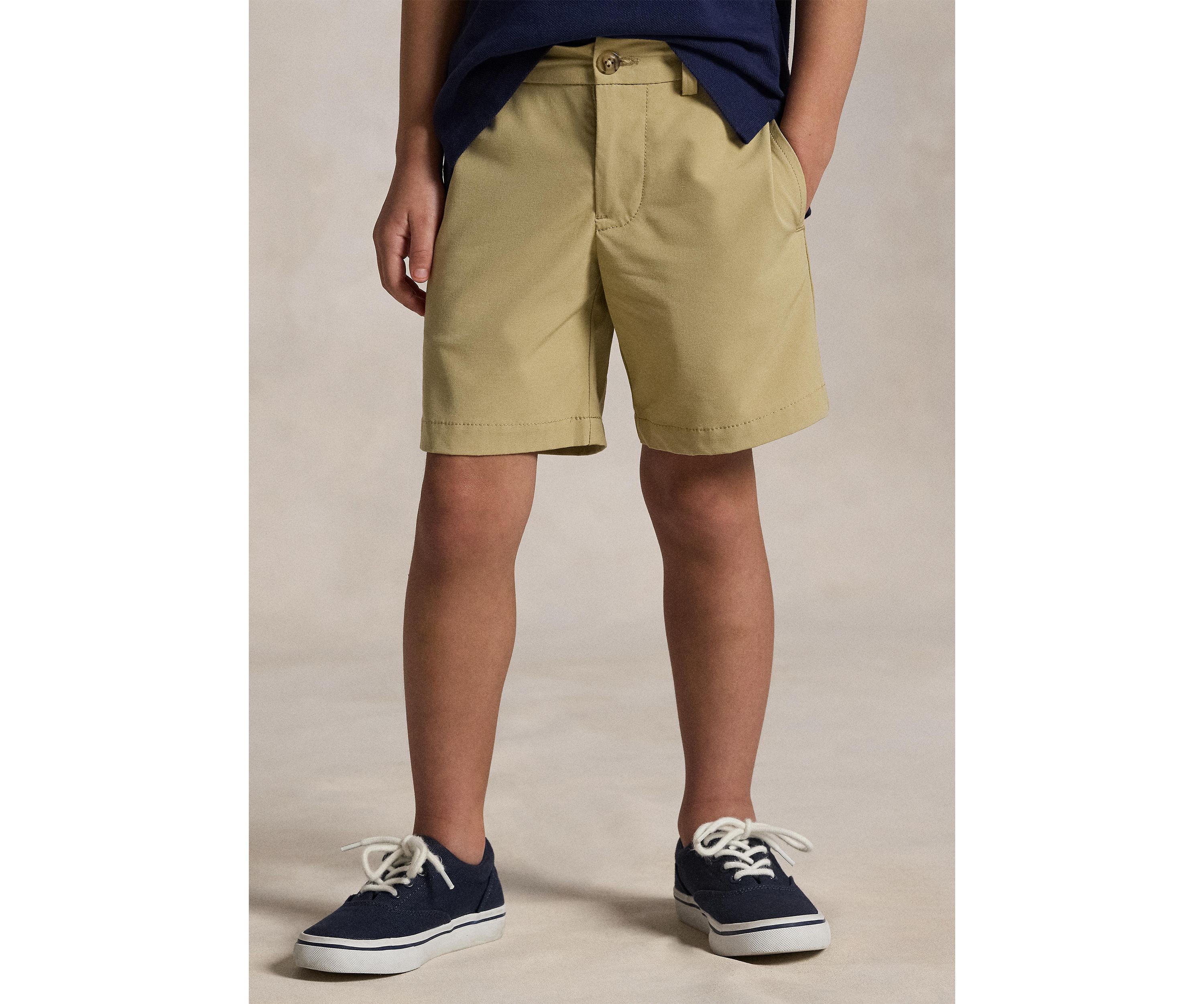Boys 2-7 Flat Front Stretch Shorts