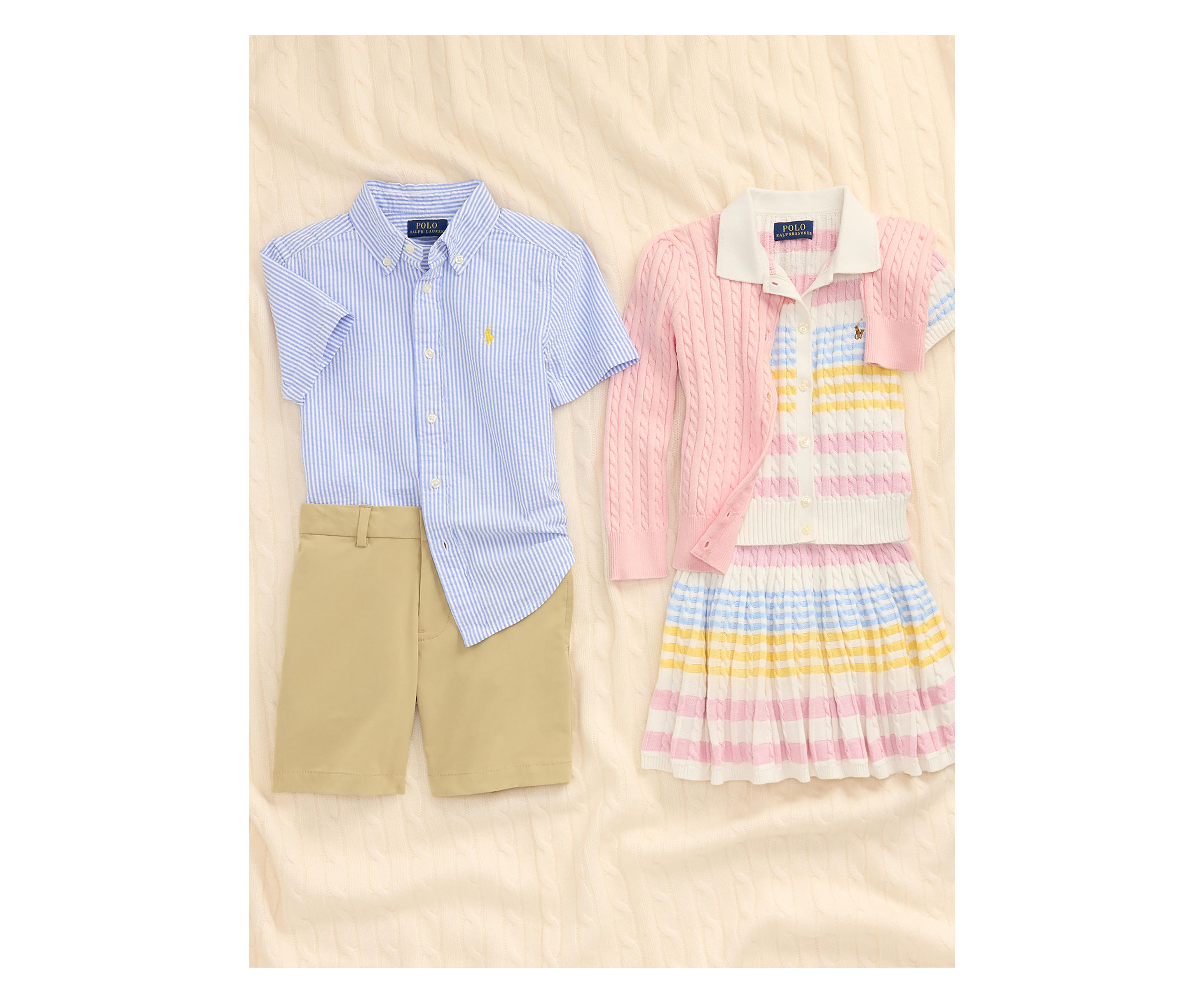 Boys 2-7 Flat Front Stretch Shorts