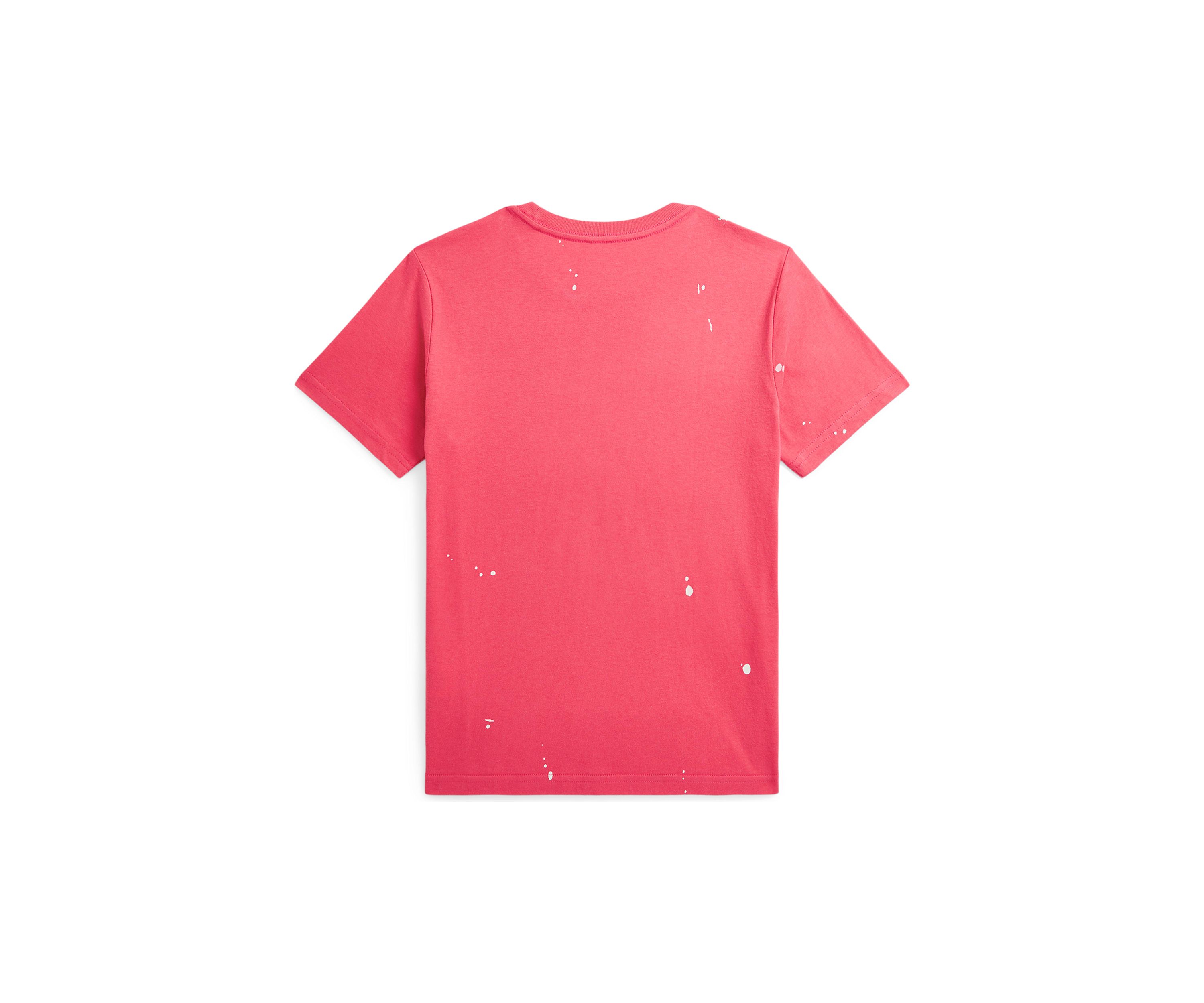 Boys 8-20 Big Pony Paint Splatter Printed Cotton T-Shirt