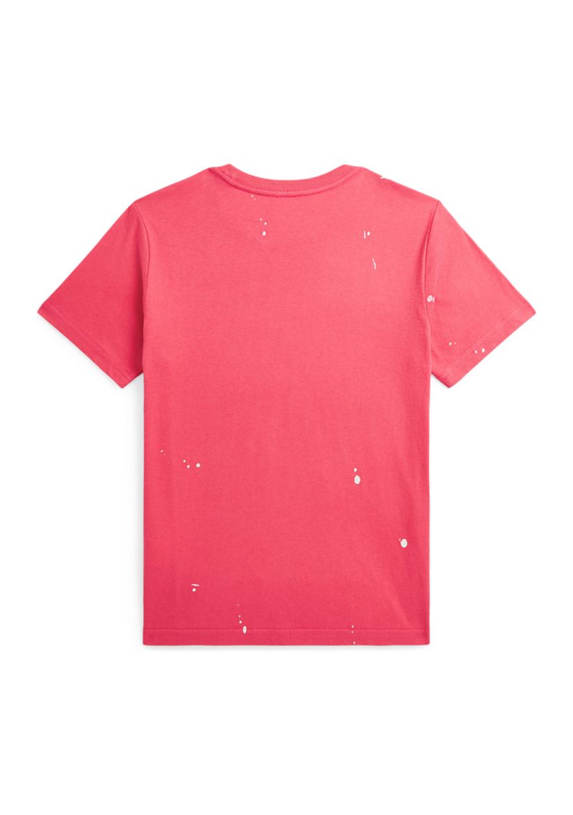 Boys 8-20 Big Pony Paint Splatter Printed Cotton T-Shirt