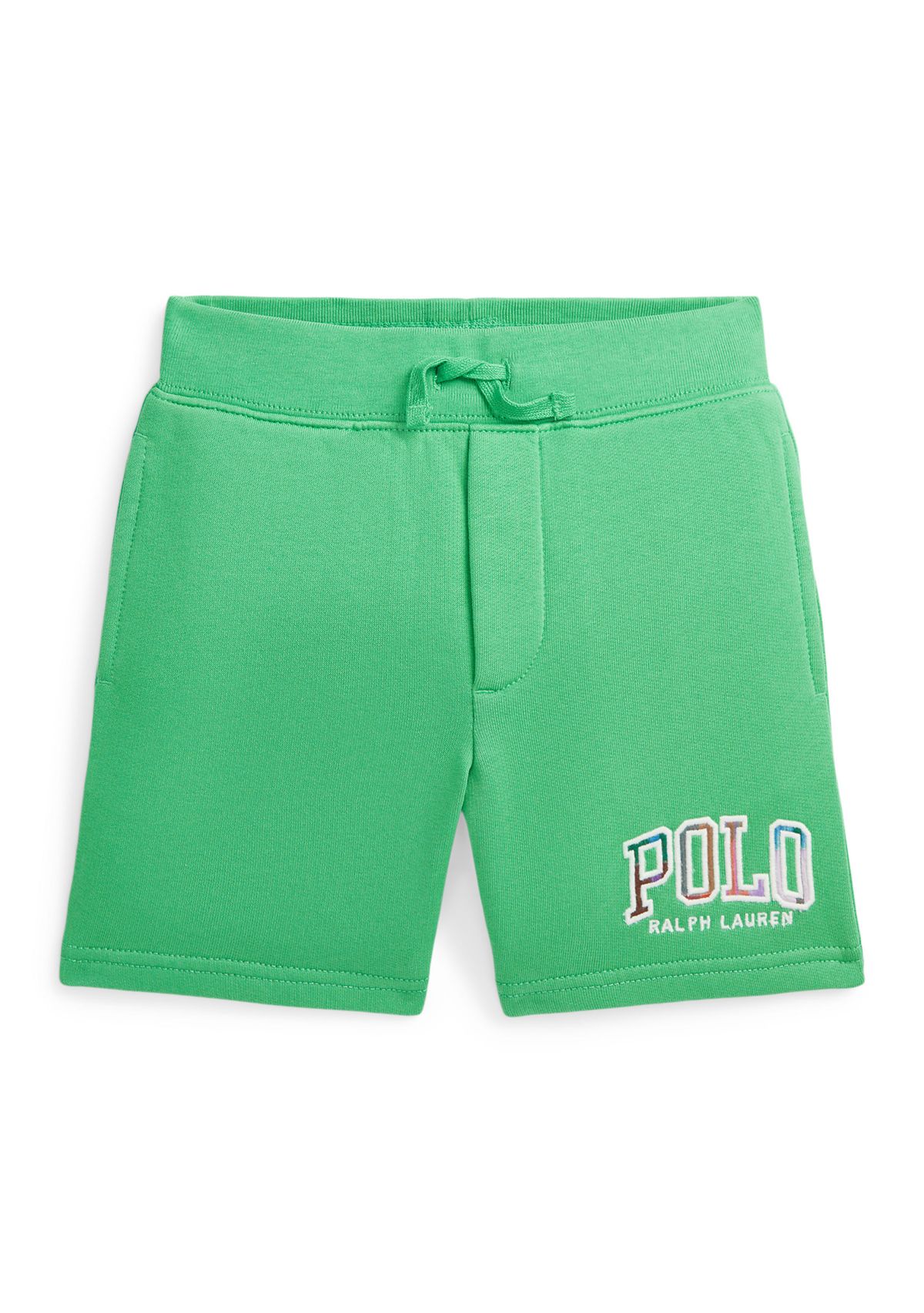 Boys 2-7 Madras Logo Fleece Shorts