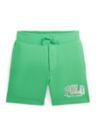 Boys 2-7 Madras Logo Fleece Shorts