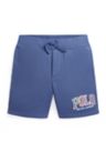 Boys 2-7 Madras Logo Fleece Shorts