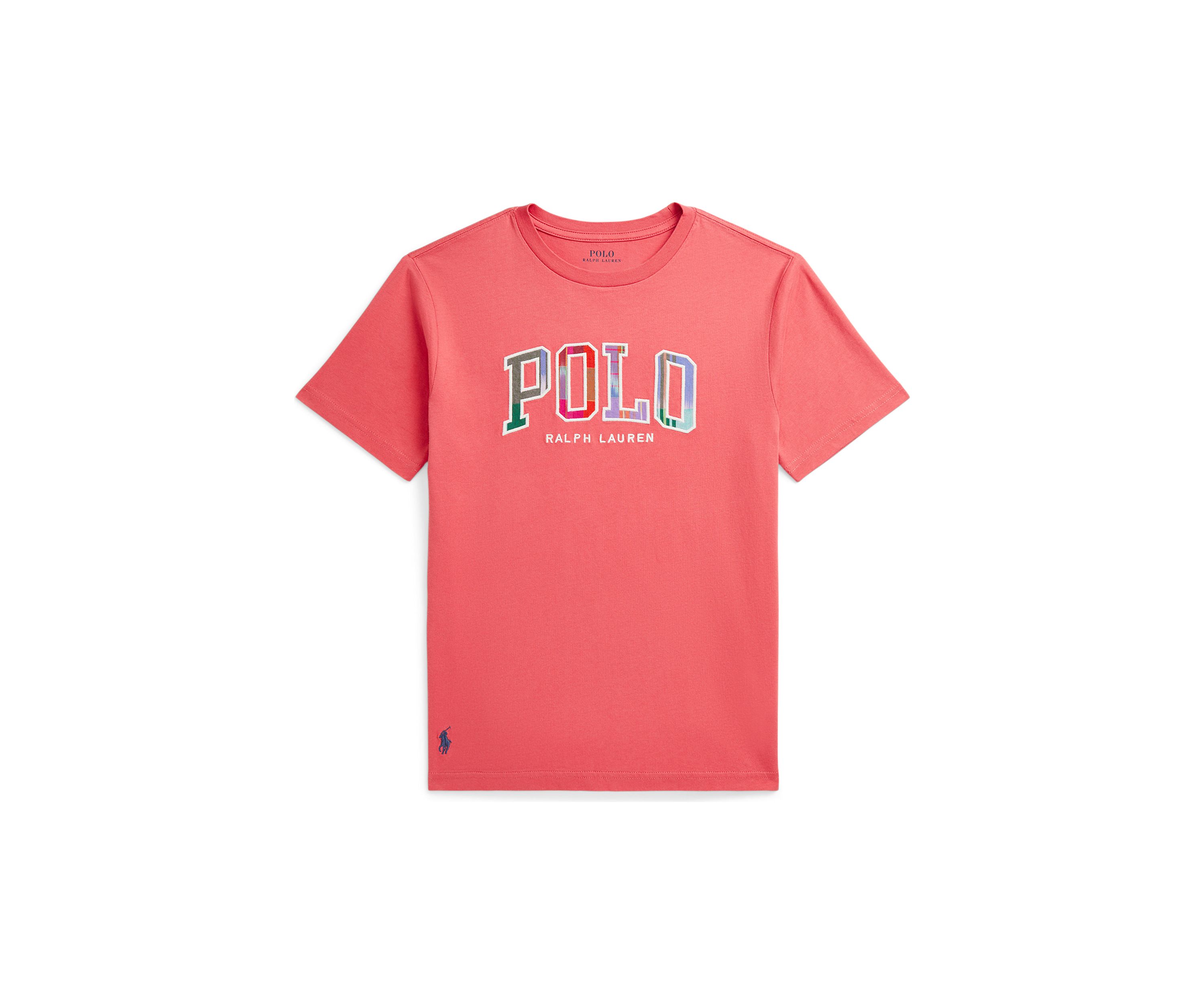 Boys 2-7 Madras Logo Cotton Jersey T-Shirt