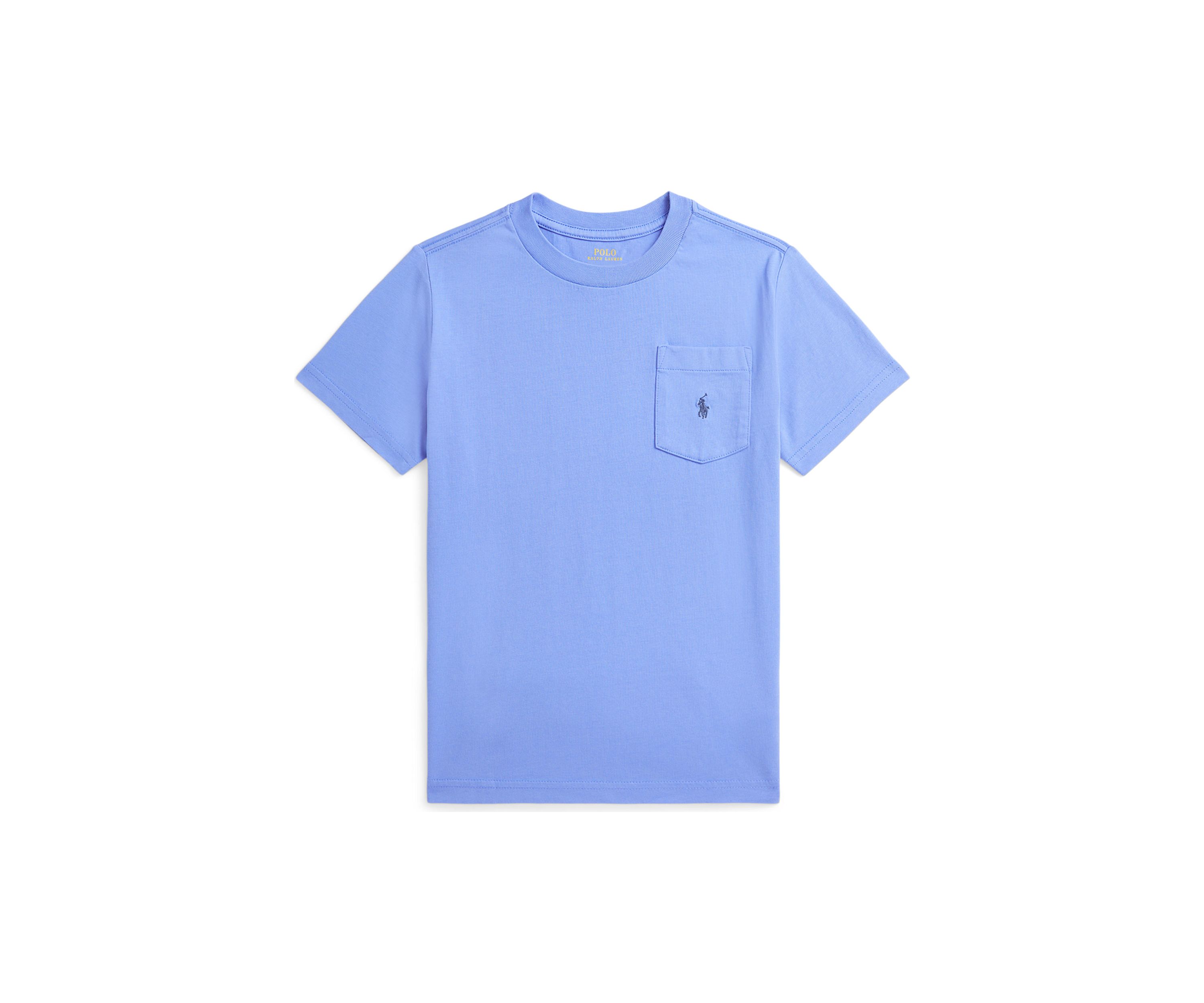 Boys 2-7 Cotton Jersey Pocket T-Shirt