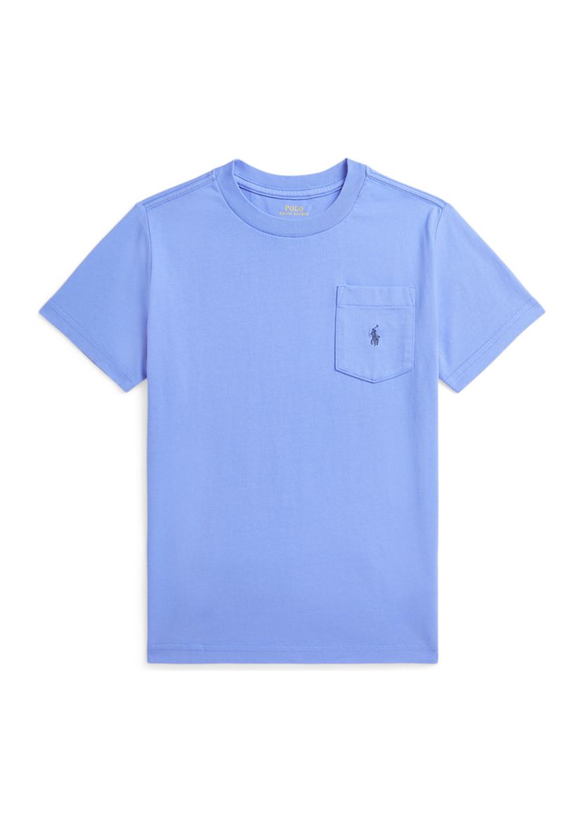 Boys 2-7 Cotton Jersey Pocket T-Shirt
