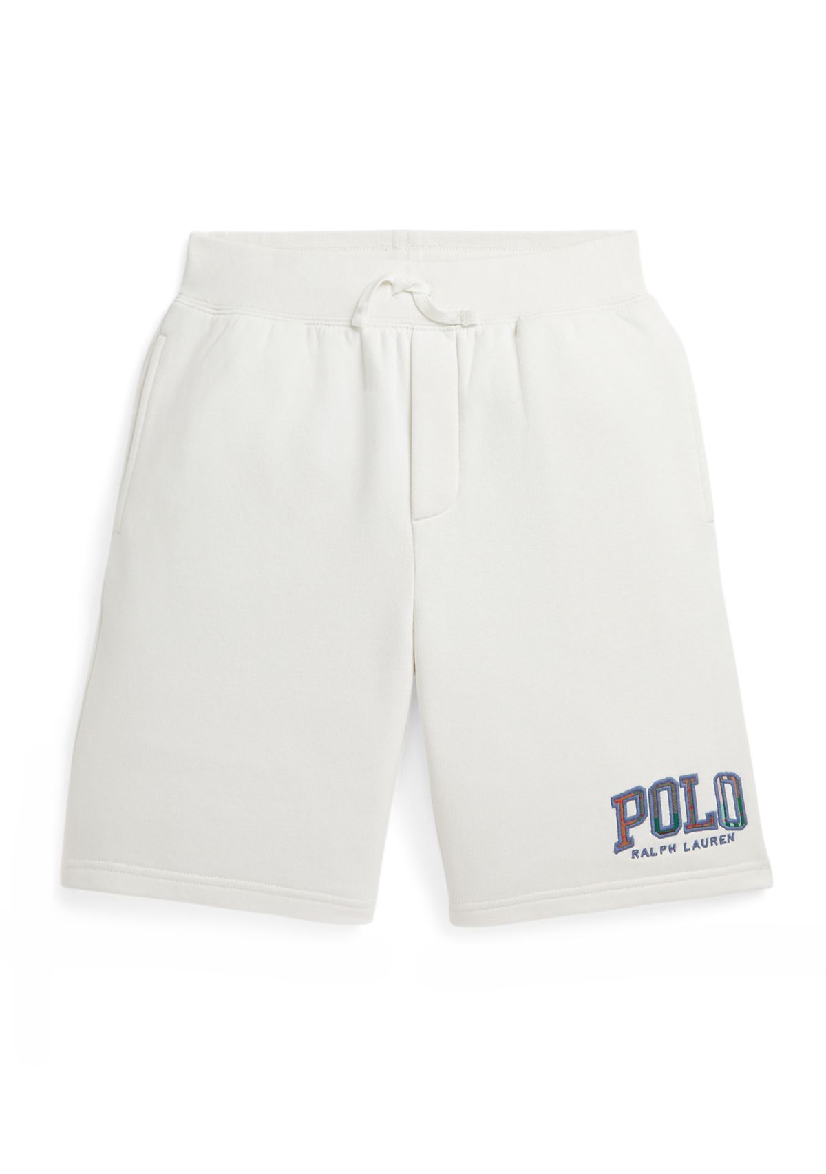 Boys 8-20 Madras Logo Fleece Shorts