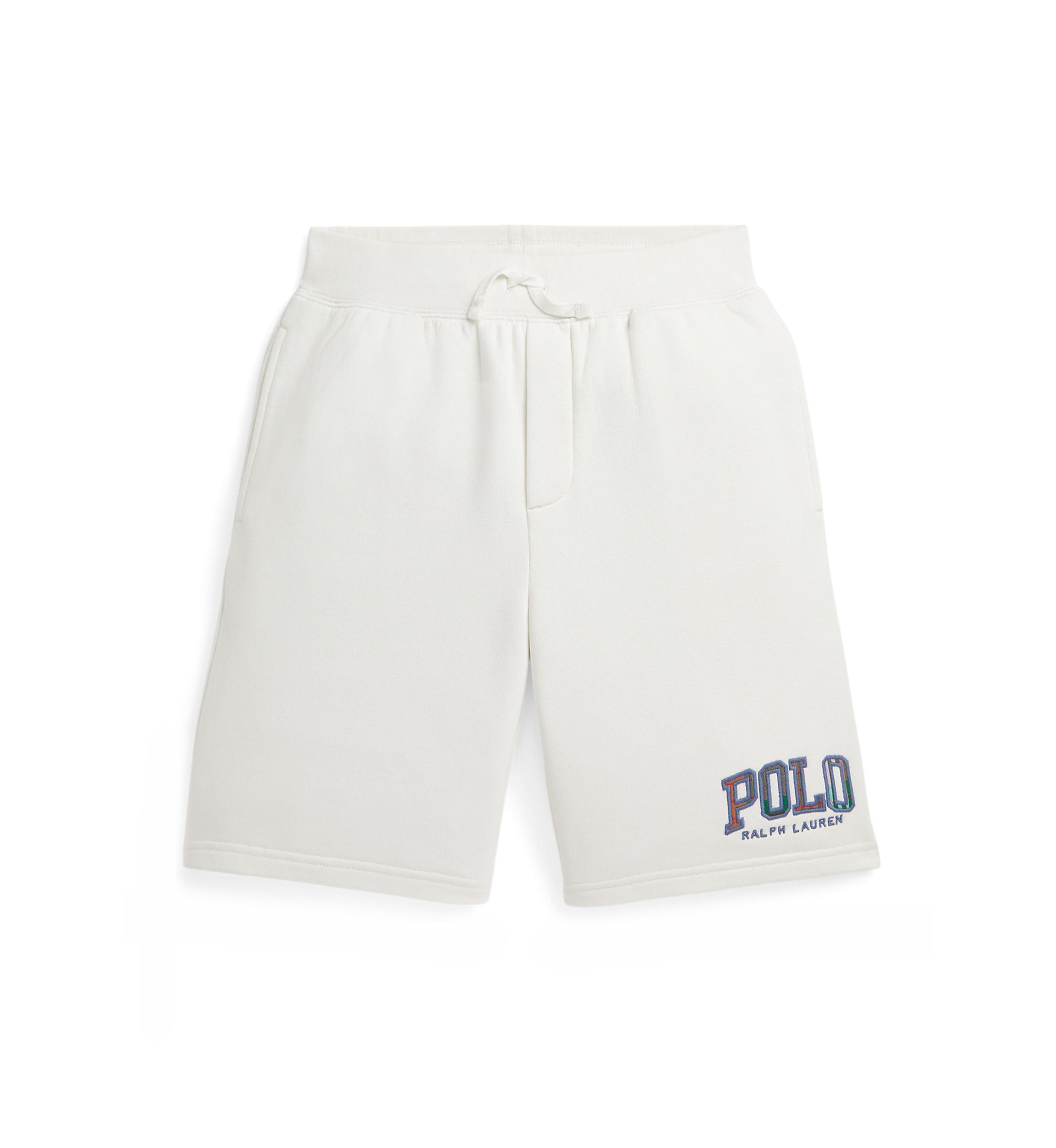 Boys 8-20 Madras Logo Fleece Shorts