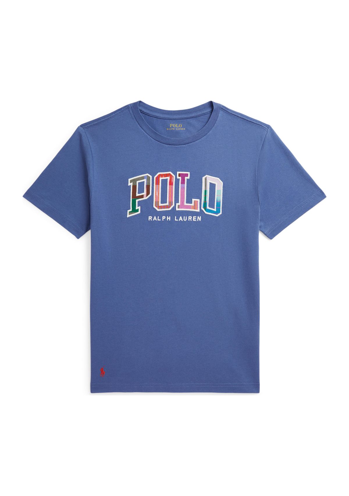 Boys 8-20 Madras Logo Cotton Jersey T-Shirt