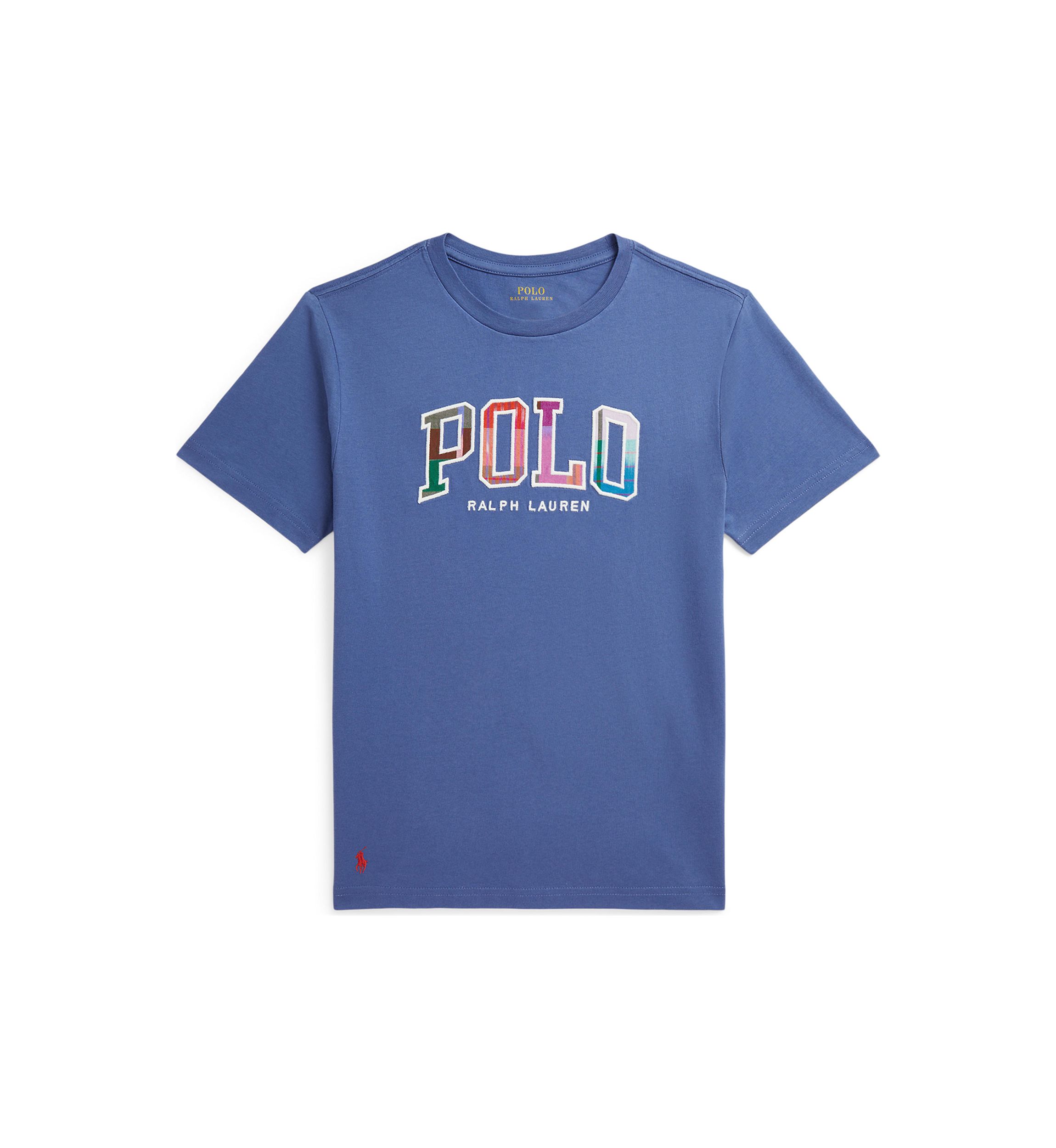 Boys 8-20 Madras Logo Cotton Jersey T-Shirt