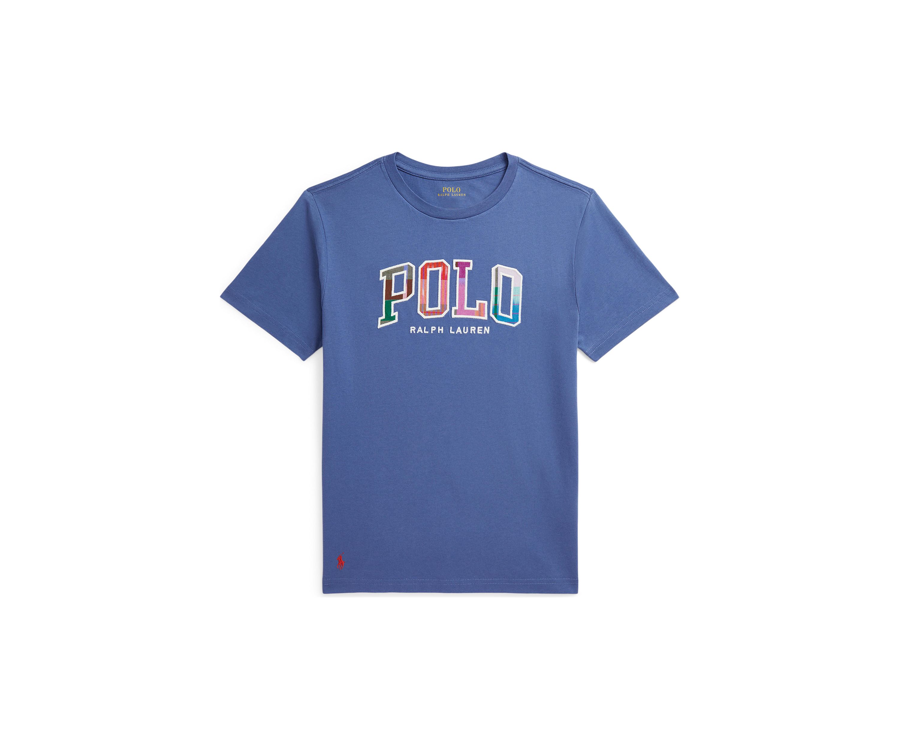 Boys 8-20 Madras Logo Cotton Jersey T-Shirt