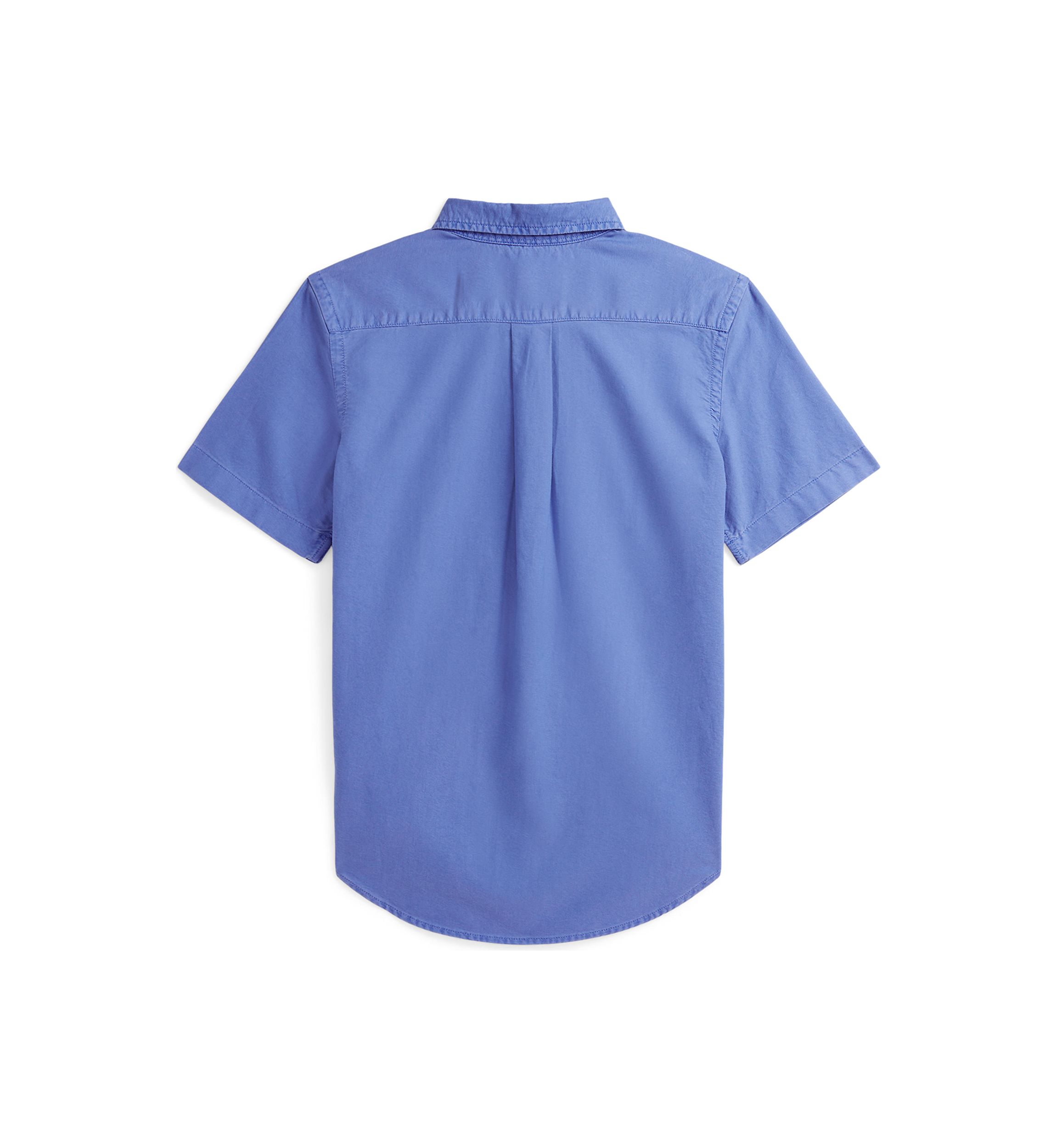 Boys 8-20 Cotton Oxford Short Sleeve Shirt
