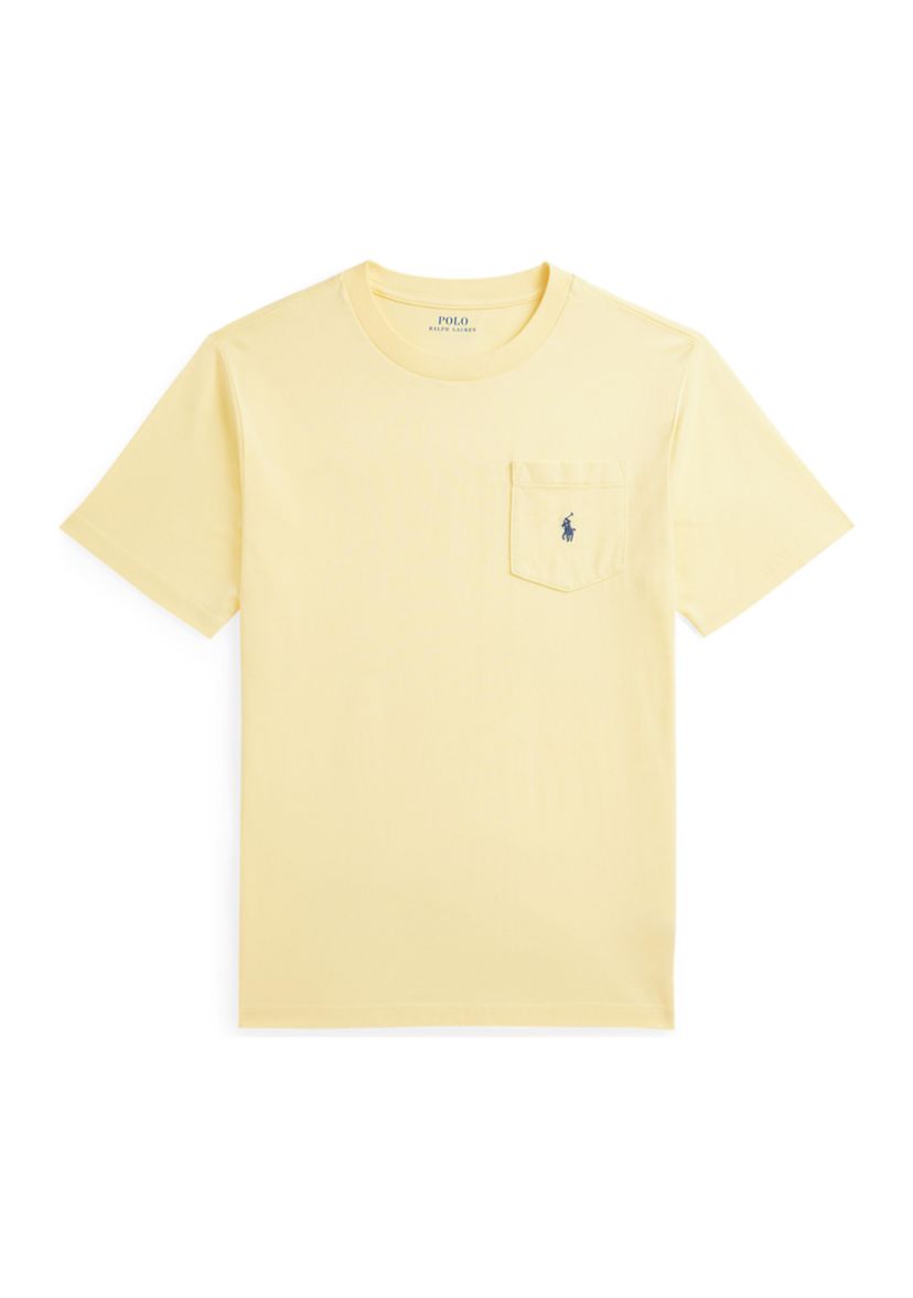 Boys 8-20 Cotton Jersey Pocket T-Shirt
