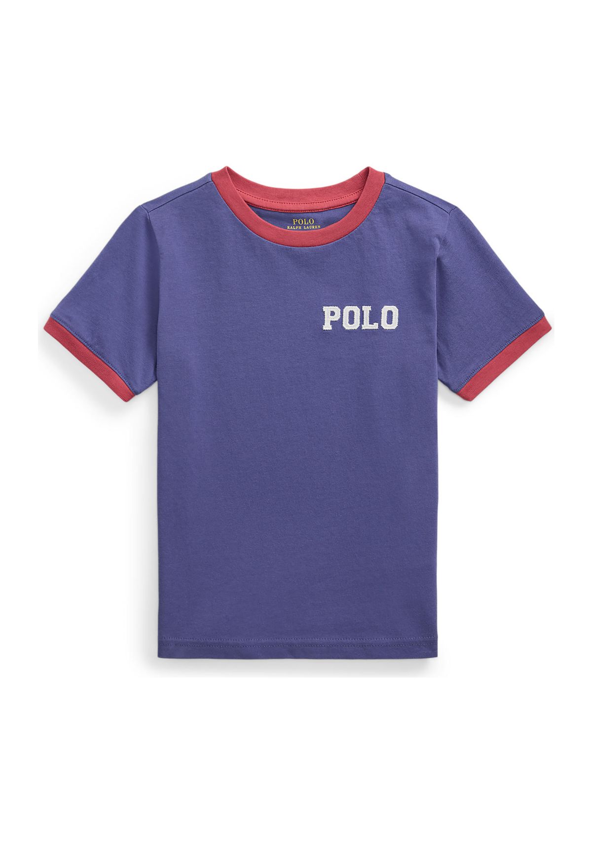 Boys 2-7 Logo Cotton Jersey Ringer T-Shirt