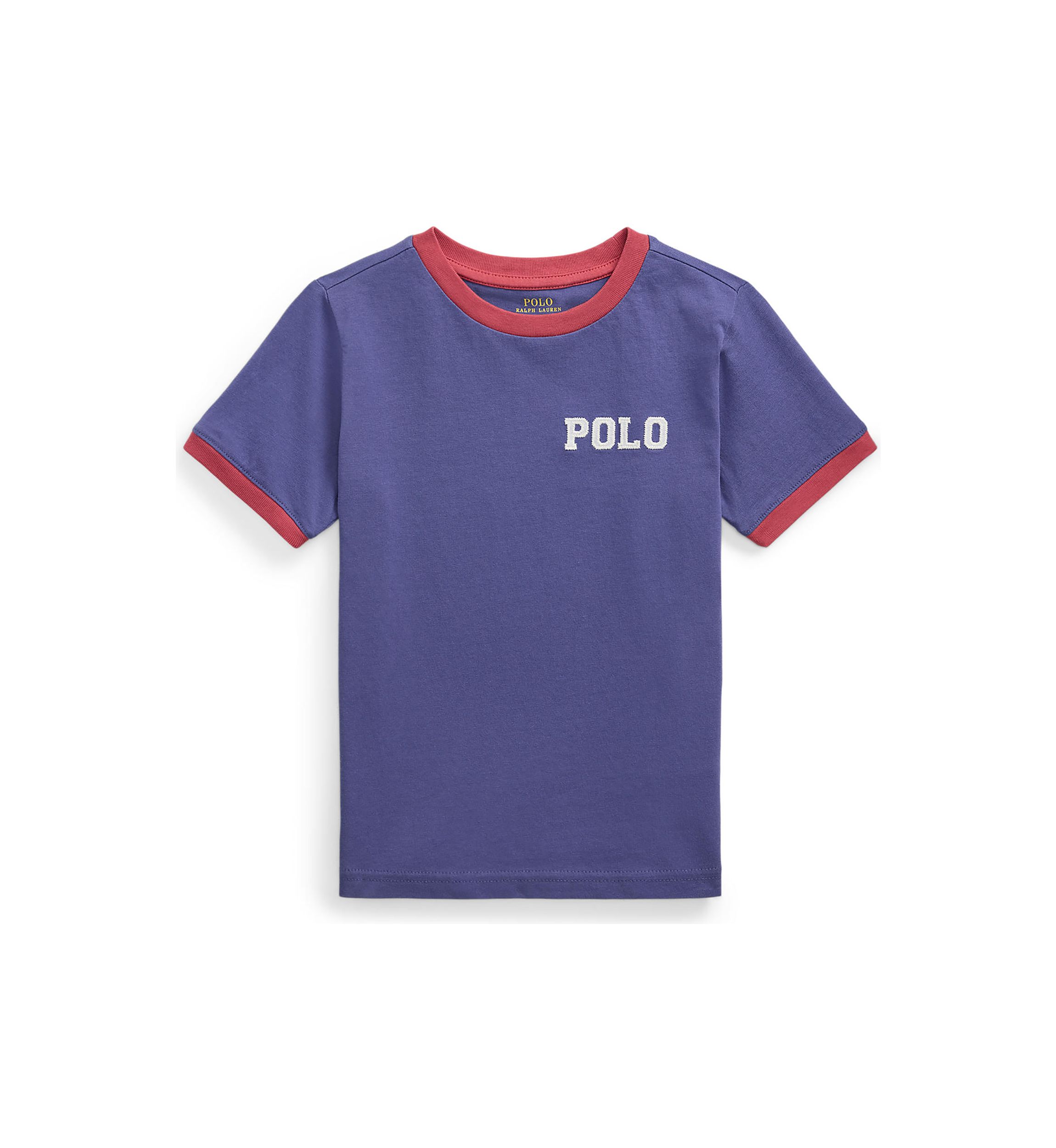 Boys 2-7 Logo Cotton Jersey Ringer T-Shirt