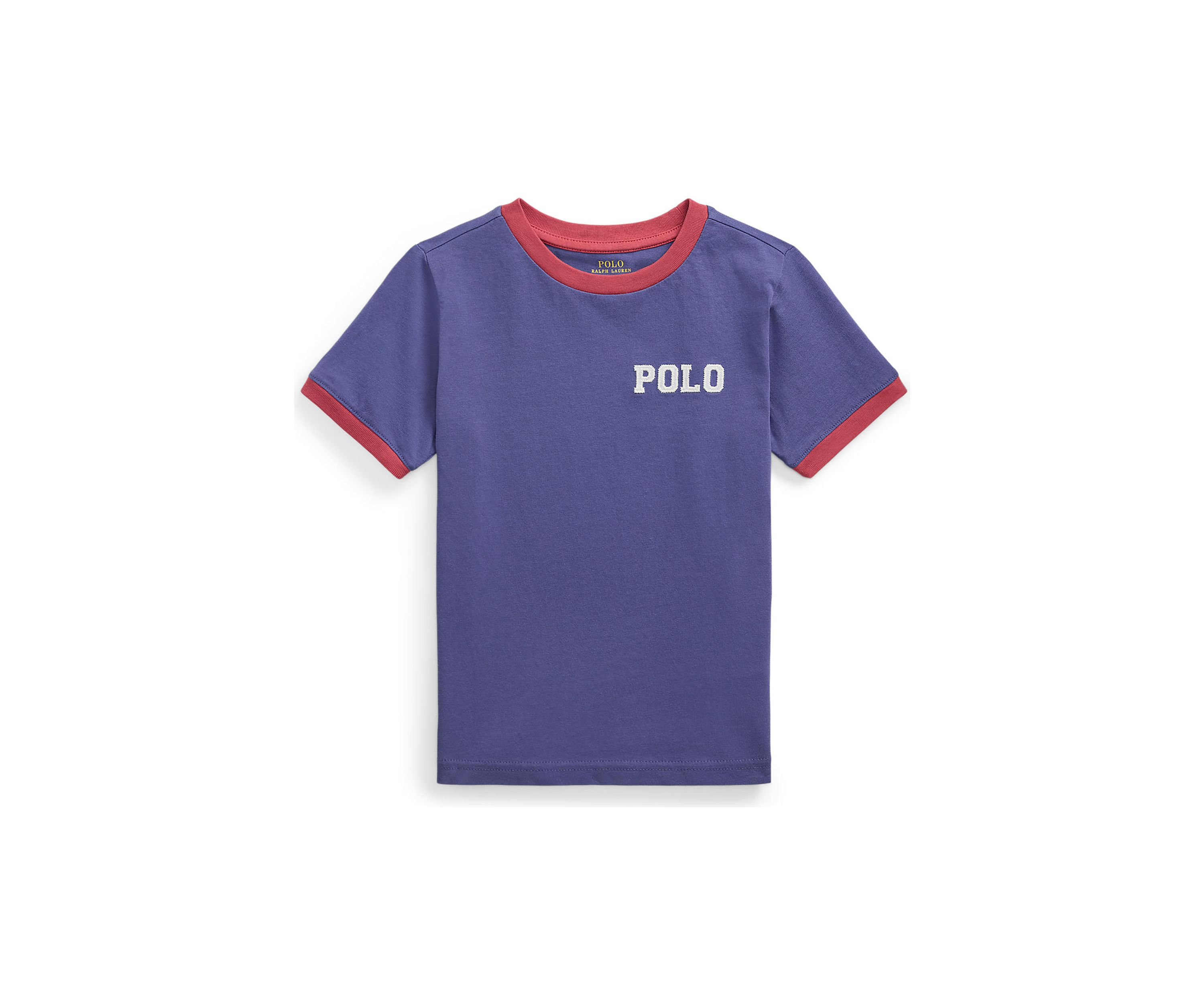 Boys 2-7 Logo Cotton Jersey Ringer T-Shirt