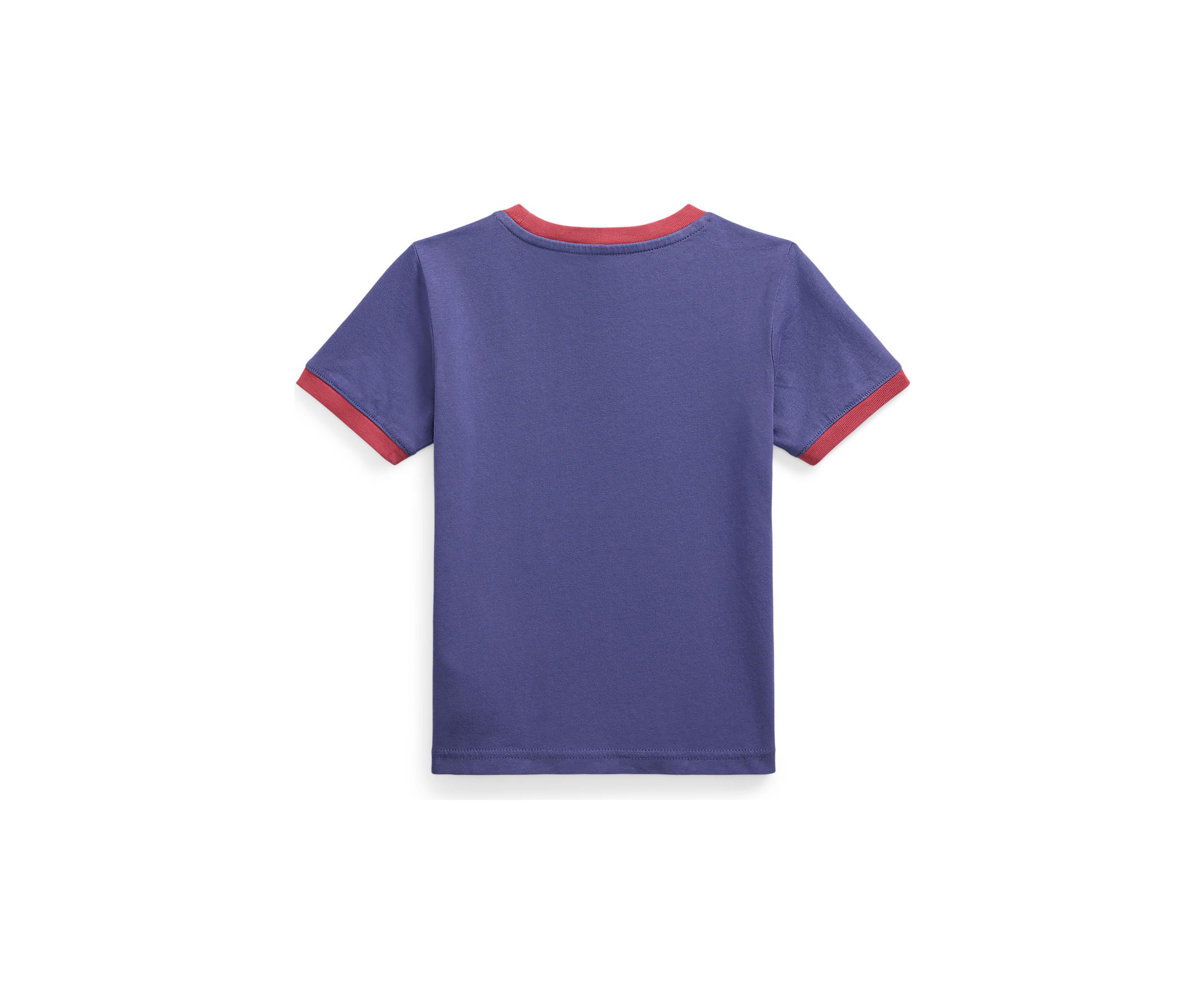Boys 2-7 Logo Cotton Jersey Ringer T-Shirt
