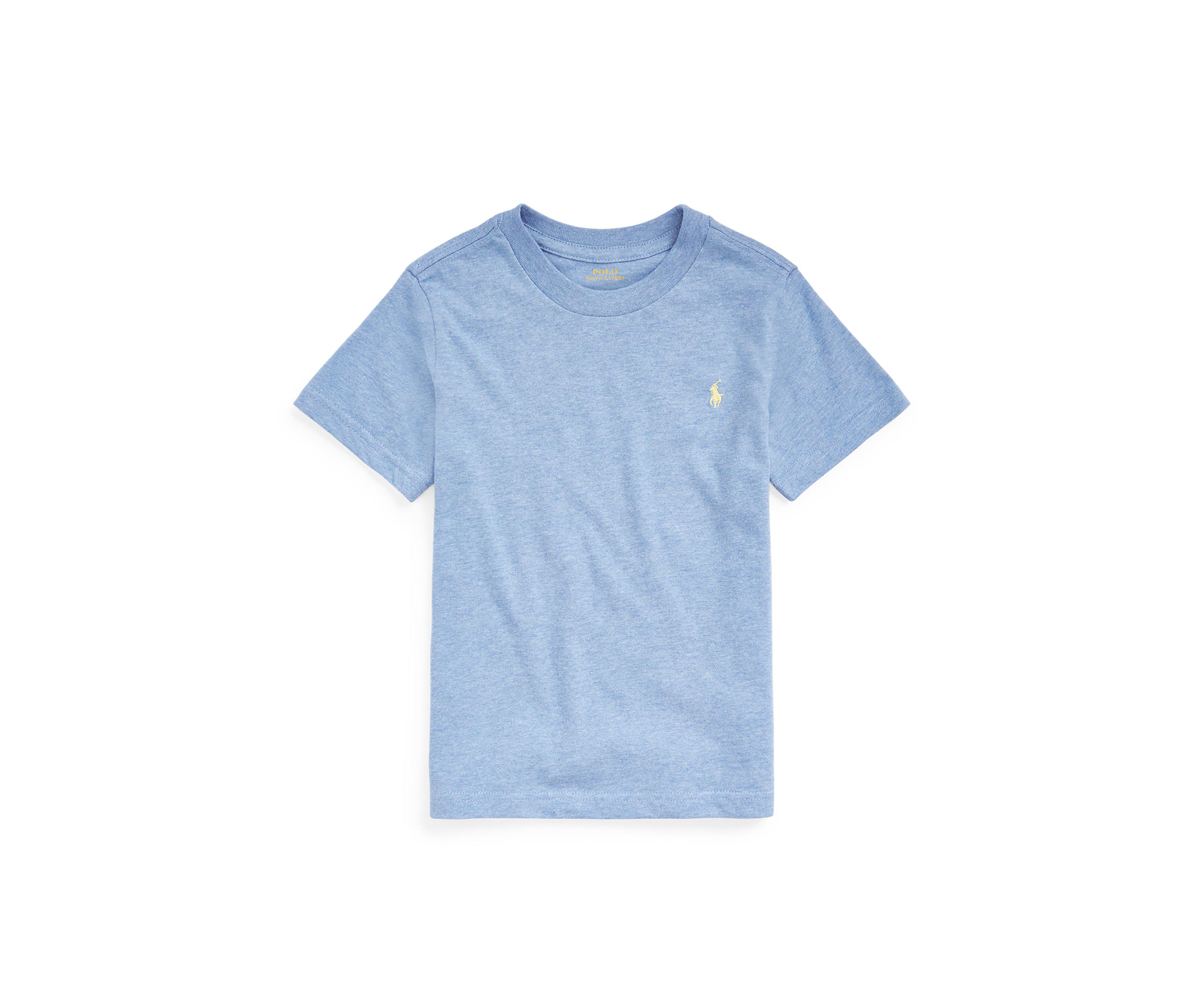 Boys 2-7 Cotton Jersey Crew Neck T-Shirt