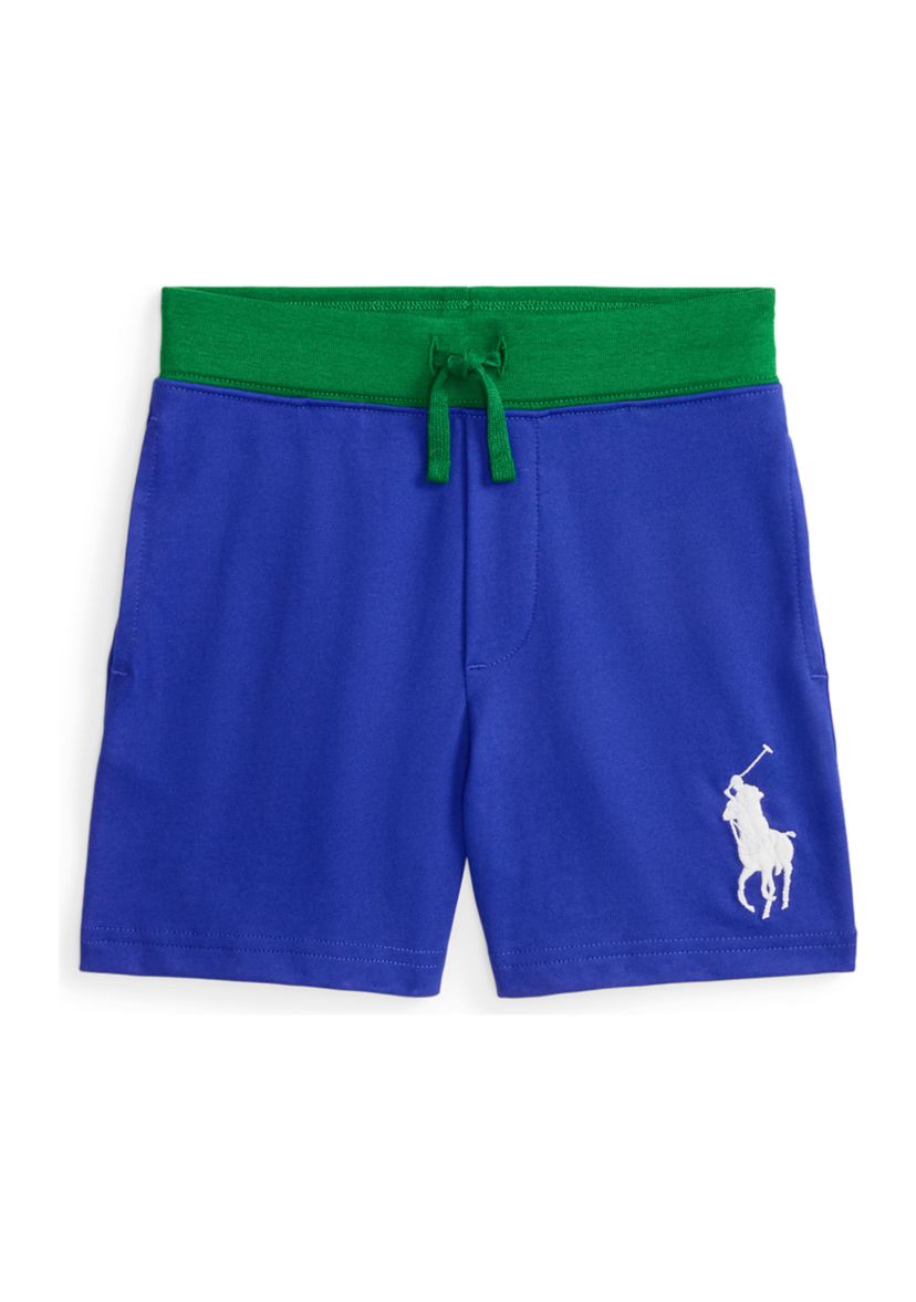 Boys 2-7 Big Pony Cotton Jersey Shorts