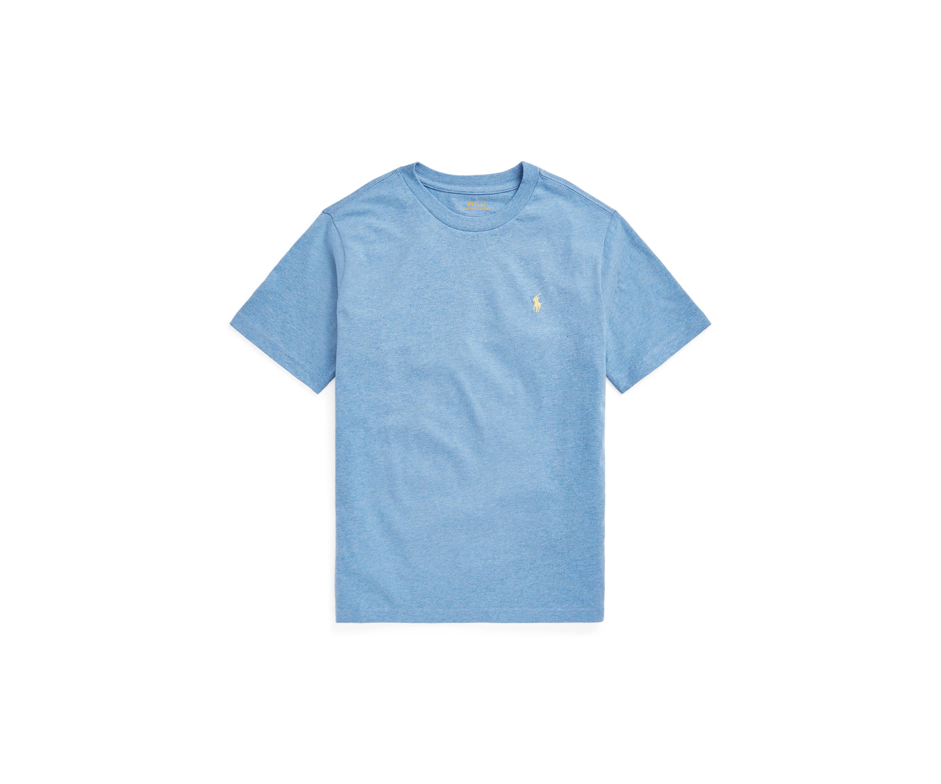 Boys 8-20 Cotton Jersey Crew Neck T-Shirt