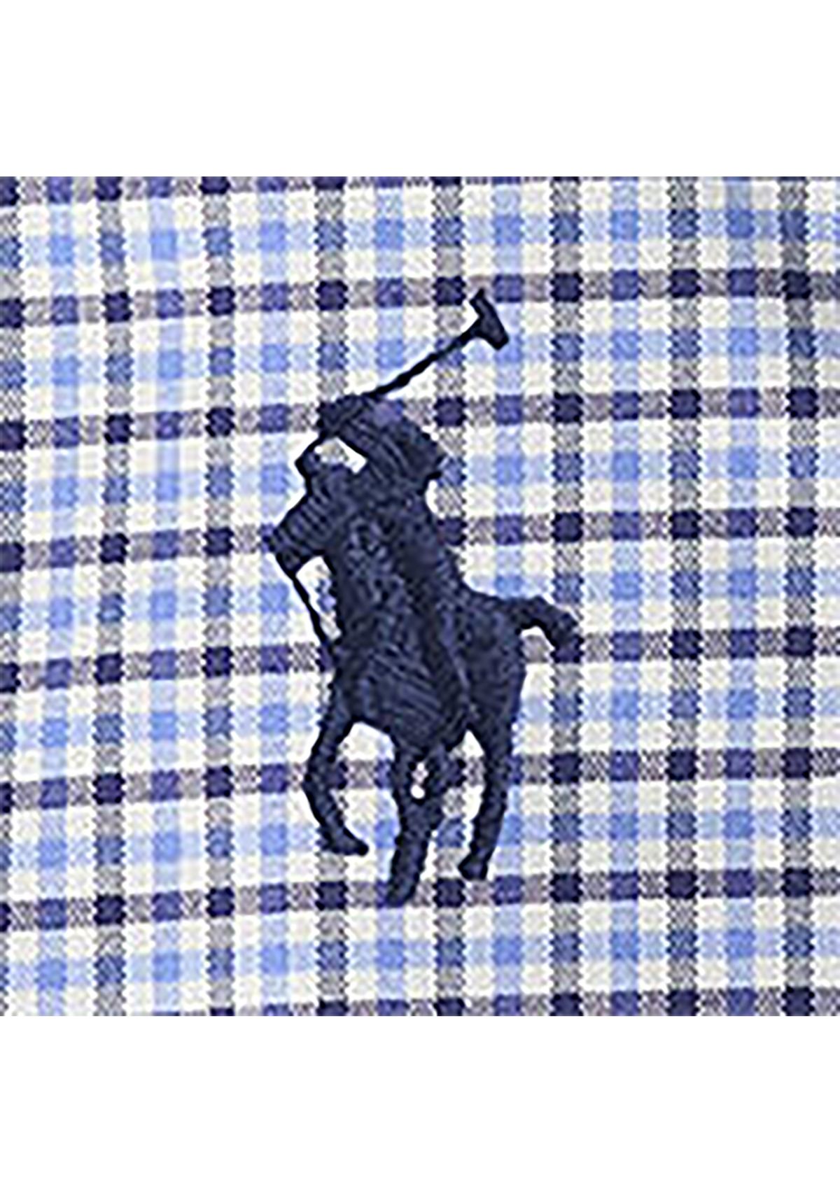 Boys 2-7 Gingham Performance Canvas Shirt