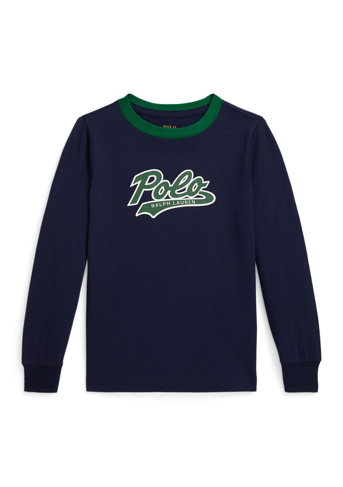 Boys 2-7 Logo Cotton Long Sleeve T-Shirt