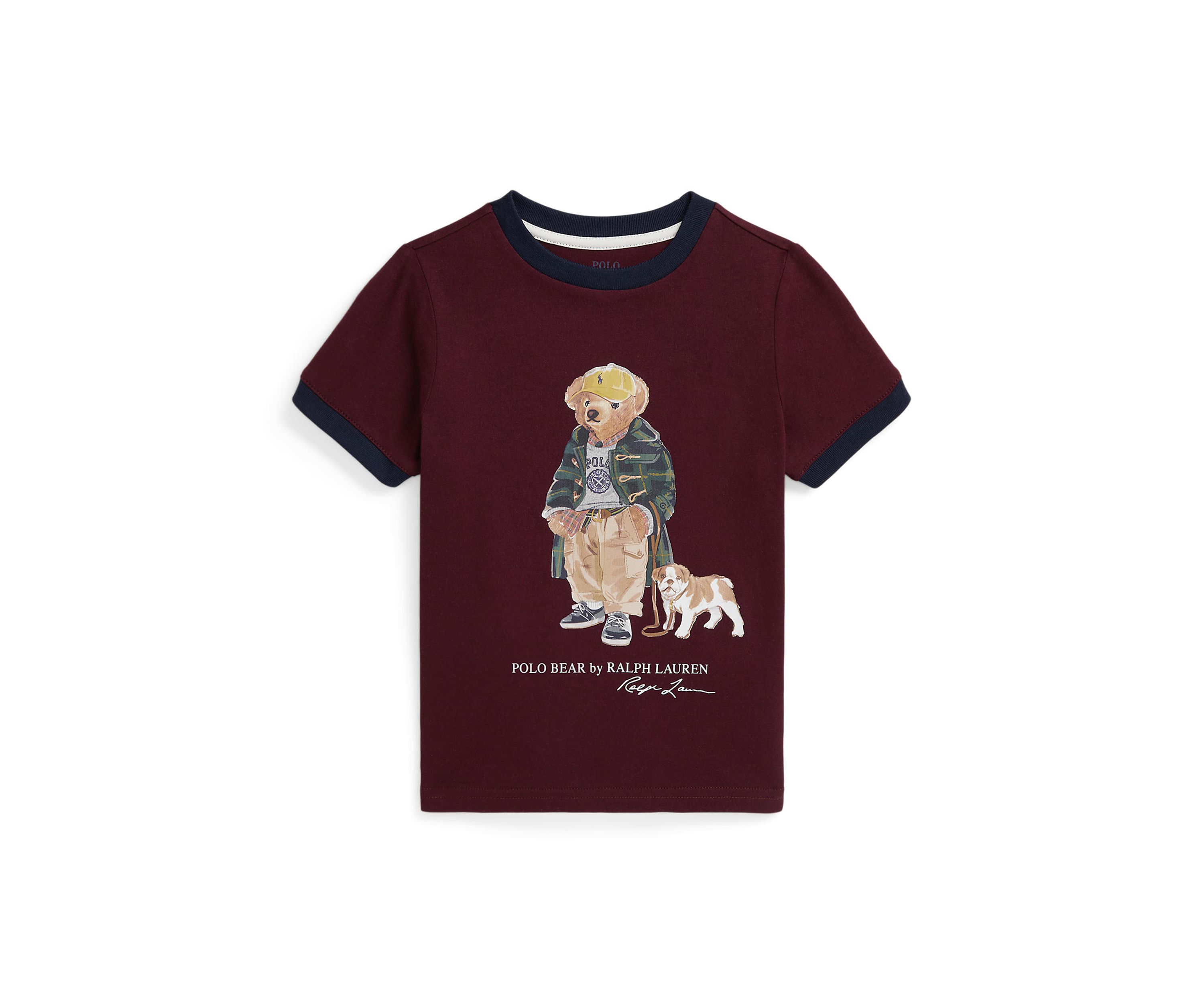 Boys 2-7 Polo Bear Cotton Ringer Tee