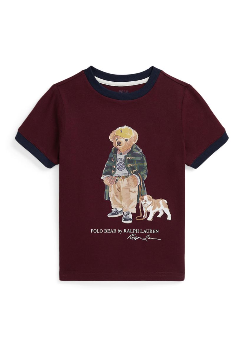 Boys 2-7 Polo Bear Cotton Ringer Tee