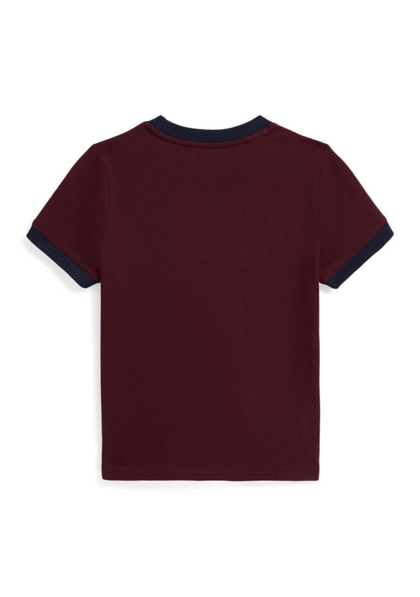 Boys 2-7 Polo Bear Cotton Ringer Tee