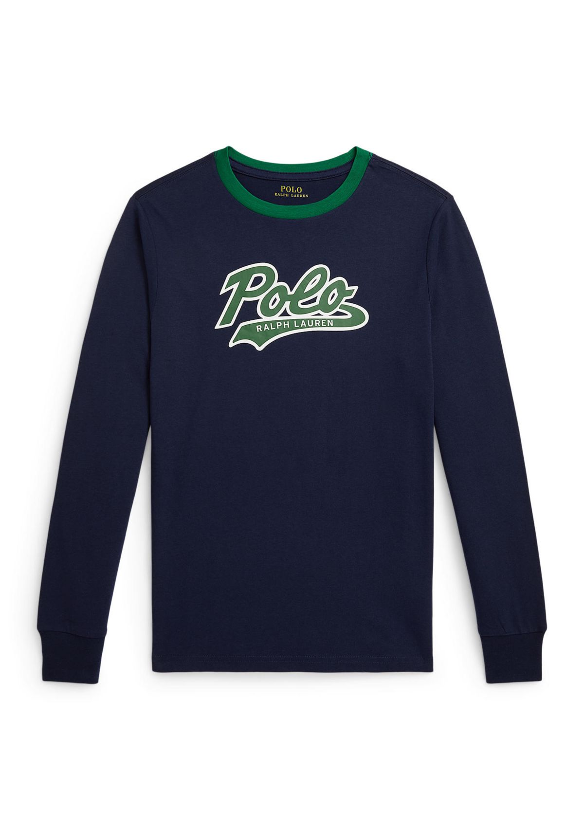 Boys 8-20 Logo Cotton Long-Sleeve Tee